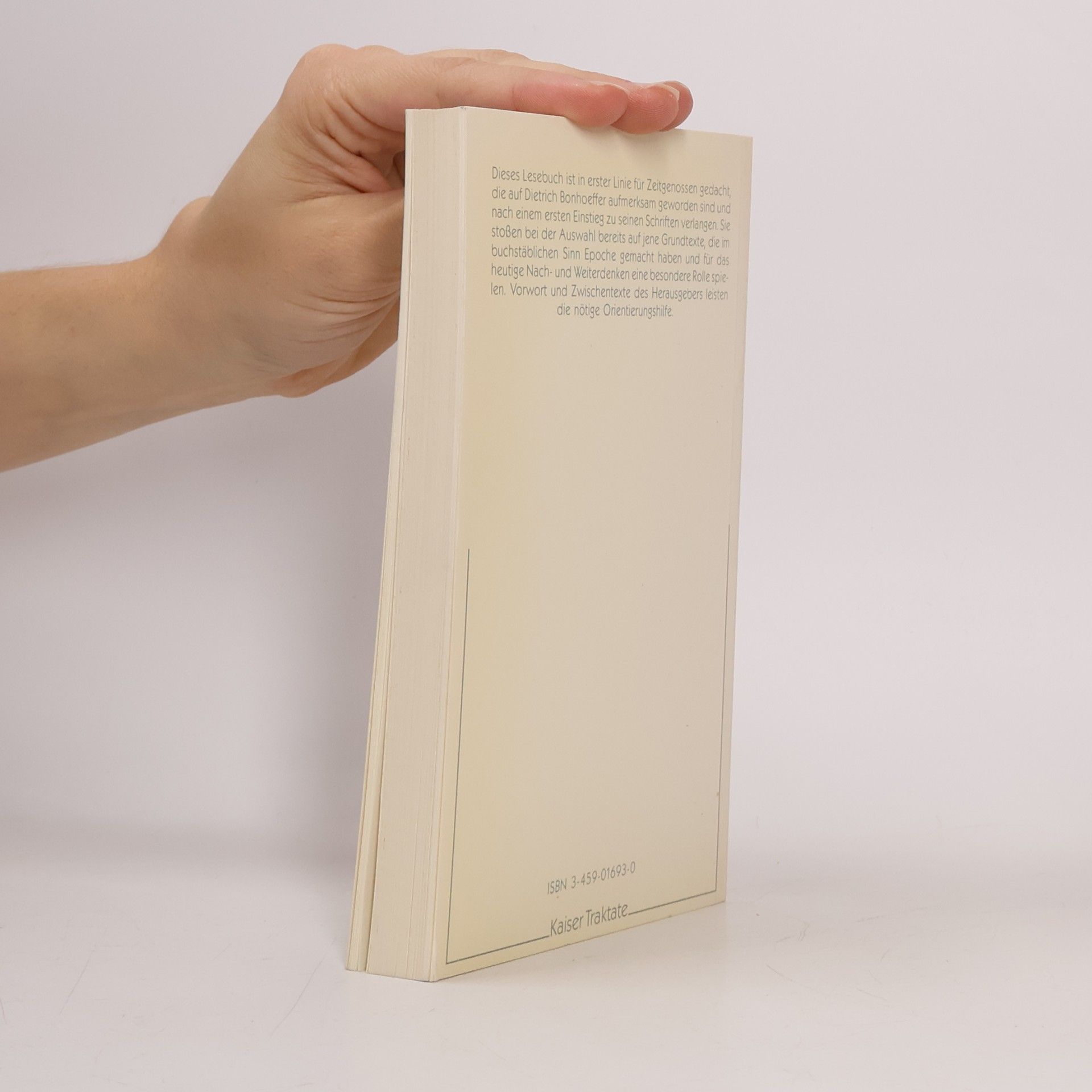 Dietrich Bonhoeffer Lesebuch