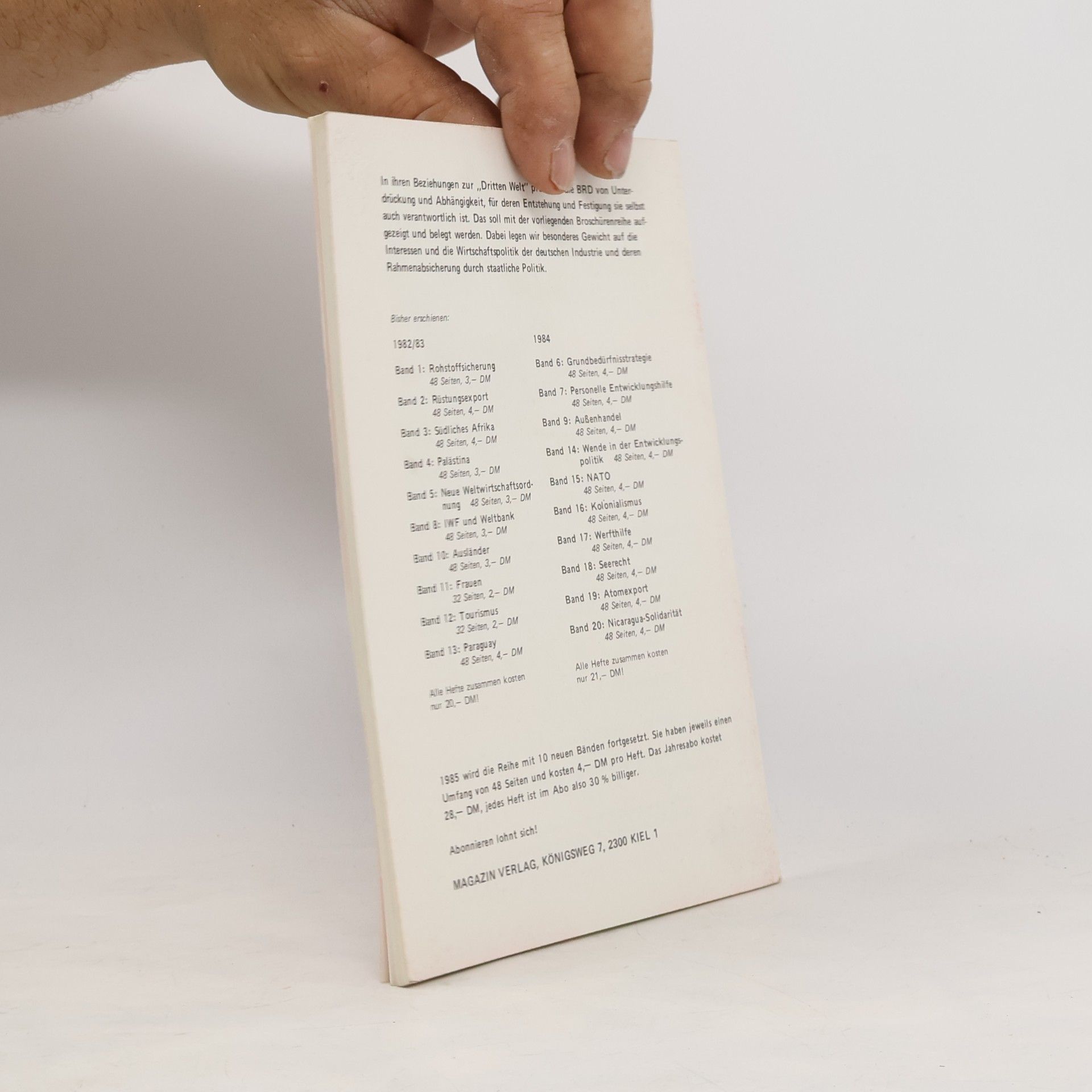 Kolektiv autorů BRD und «Dritte Welt» 6