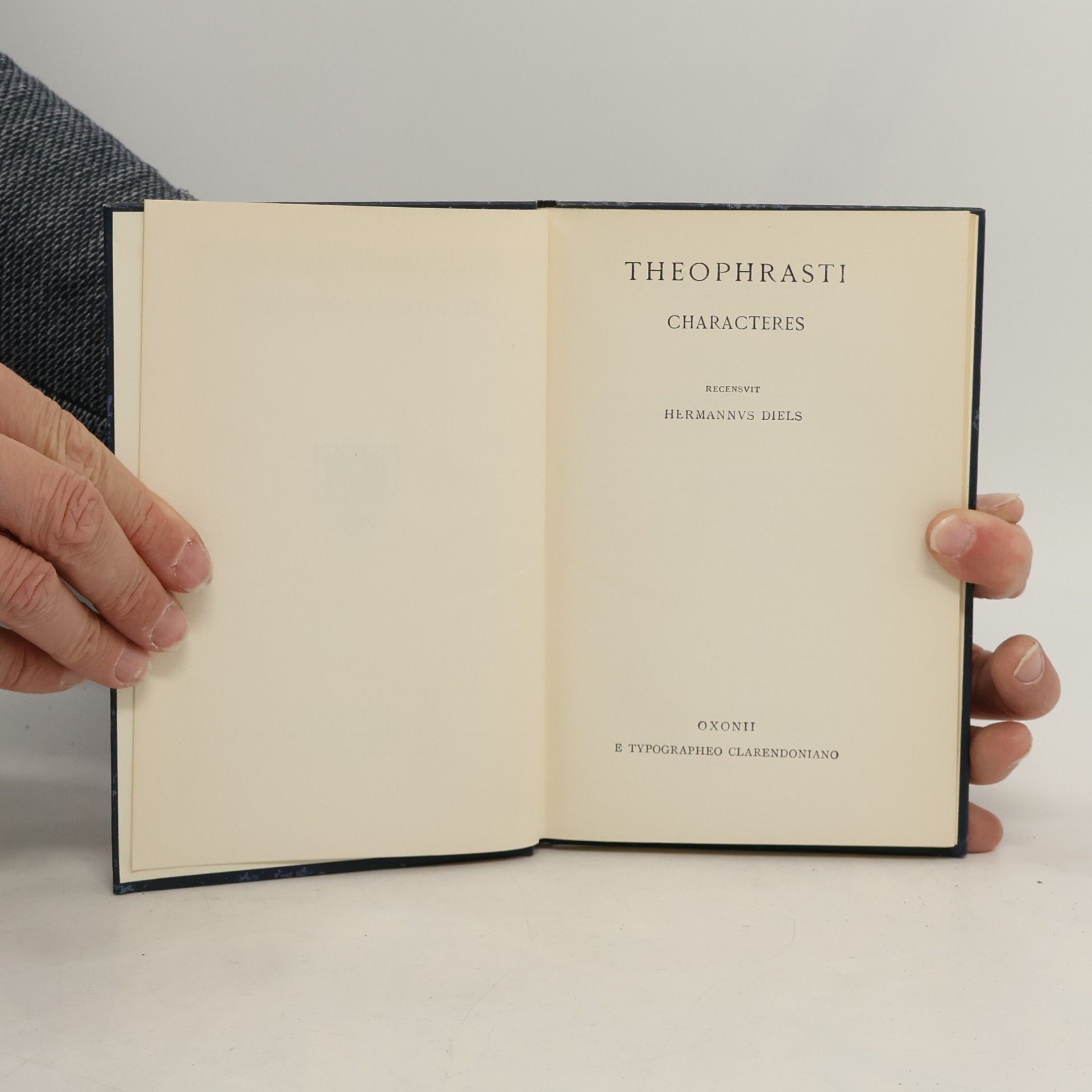 Theofrastos Theophrasti Characteres