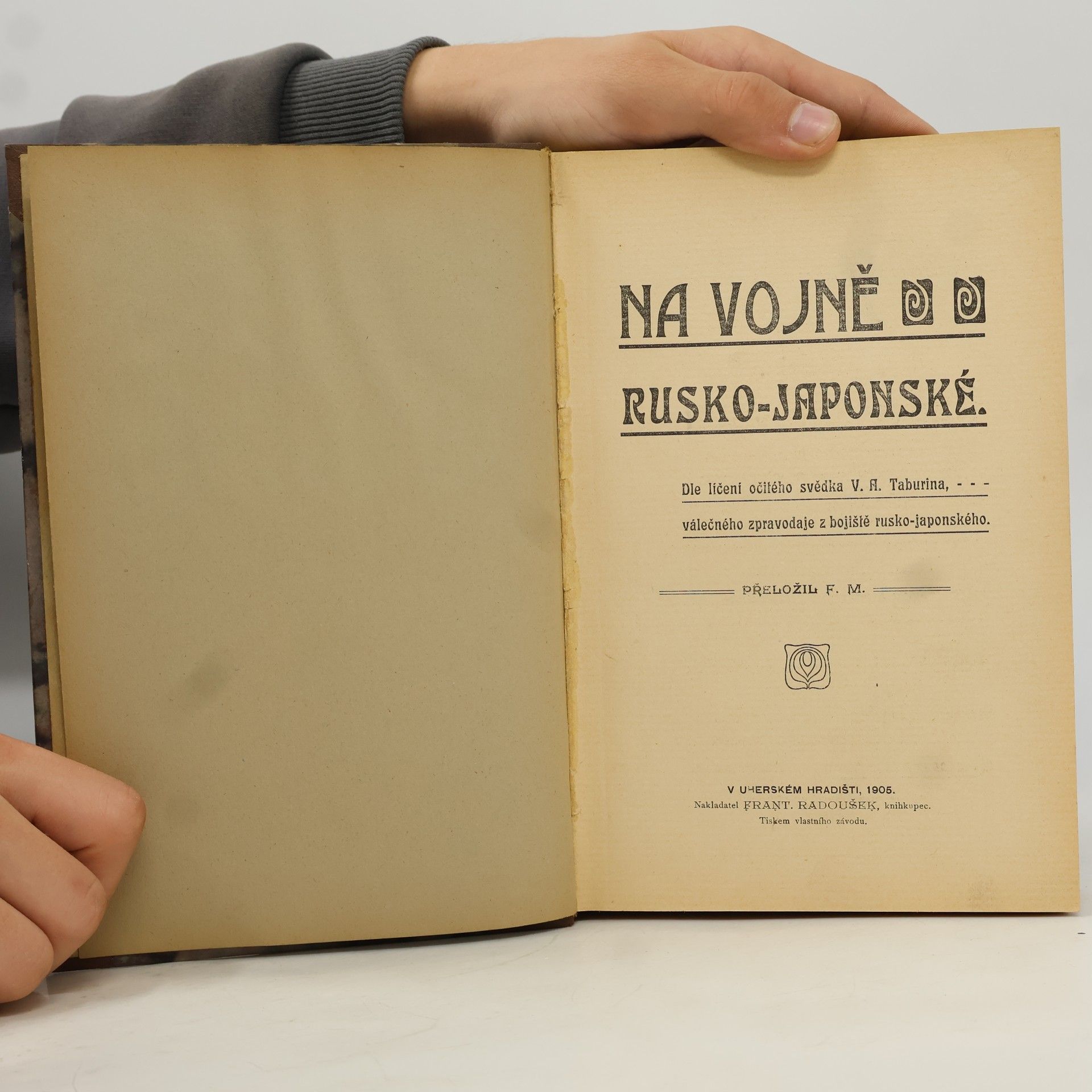 V. N. Taburin Na vojně Rusko-Japonské