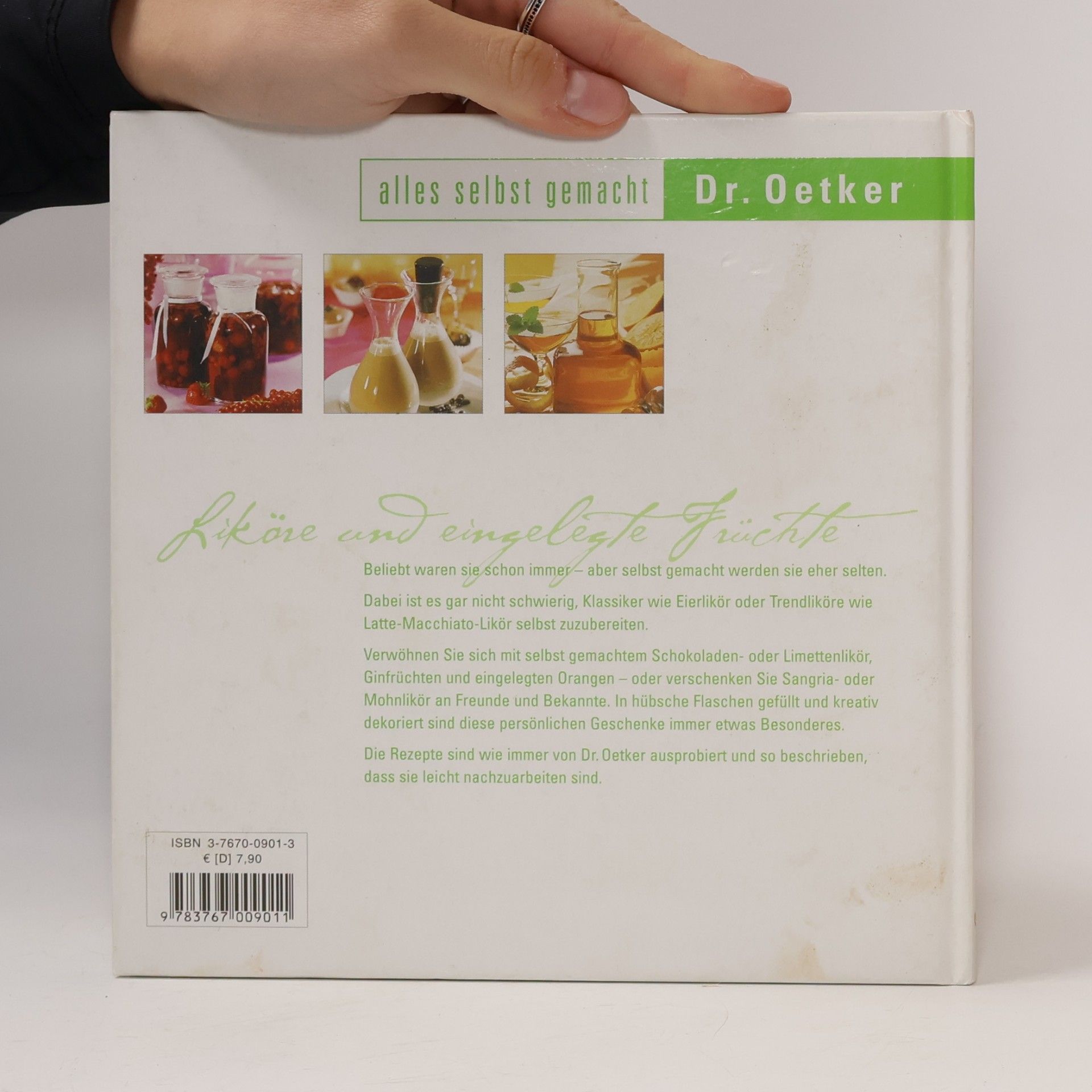 Dr.Oetker Liköre und eingelegte Früchte