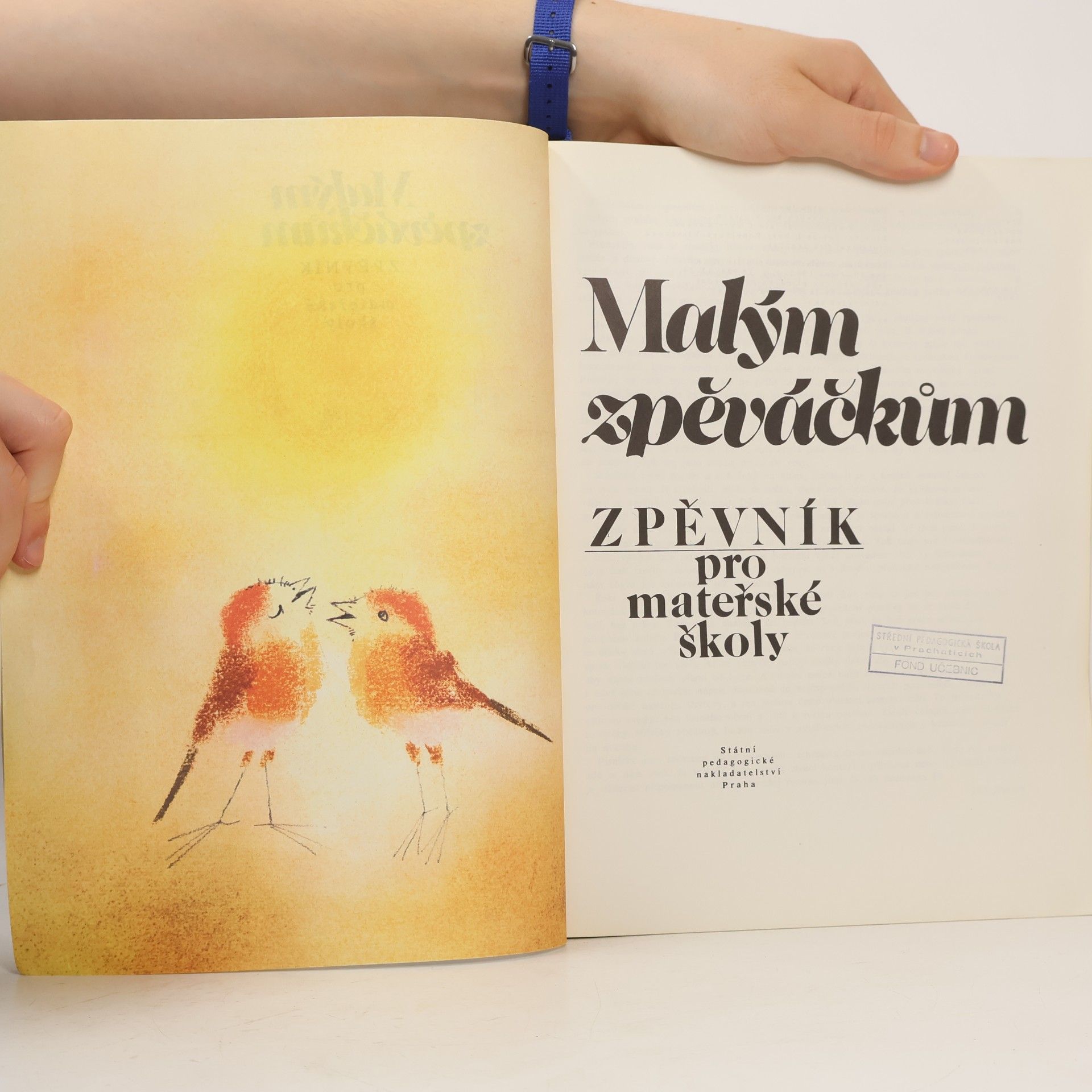 Olga Janovská Zpěvník pro mateřské školy. Malým zpěváčkům
