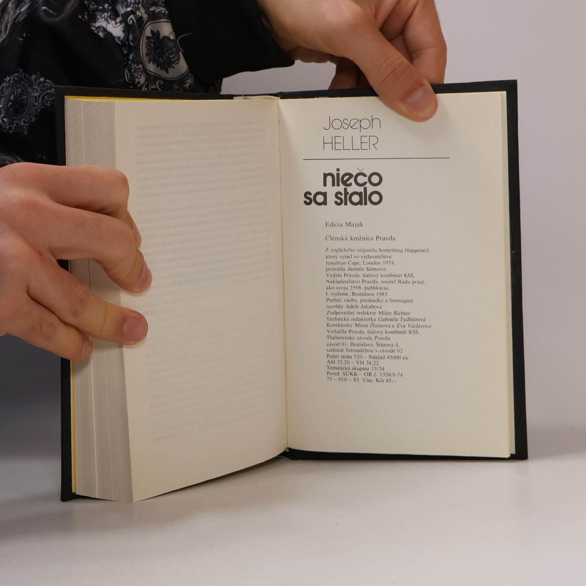 Joseph Heller Niečo sa stalo