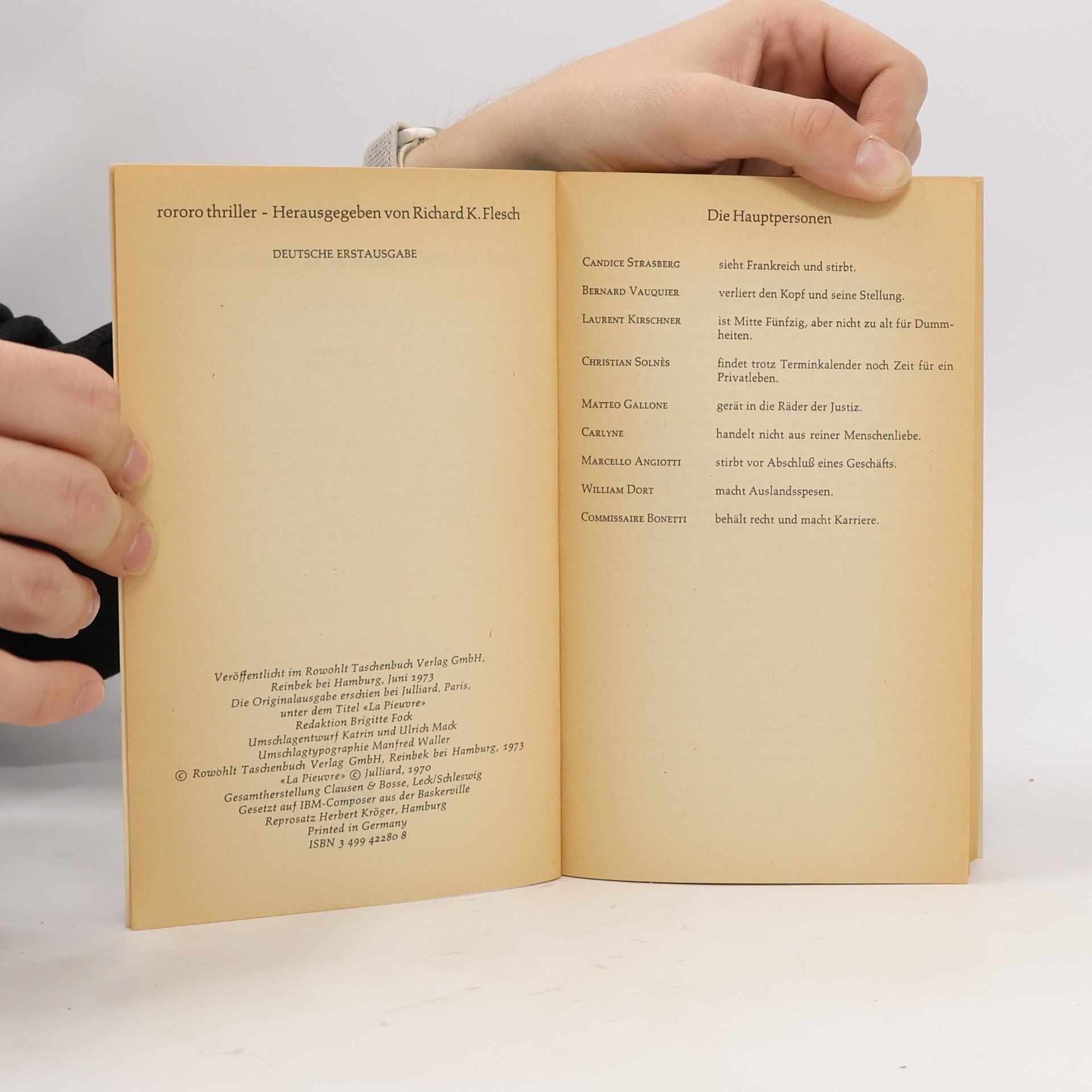 Paul Andreota Lebenswandel mit Todesfolge