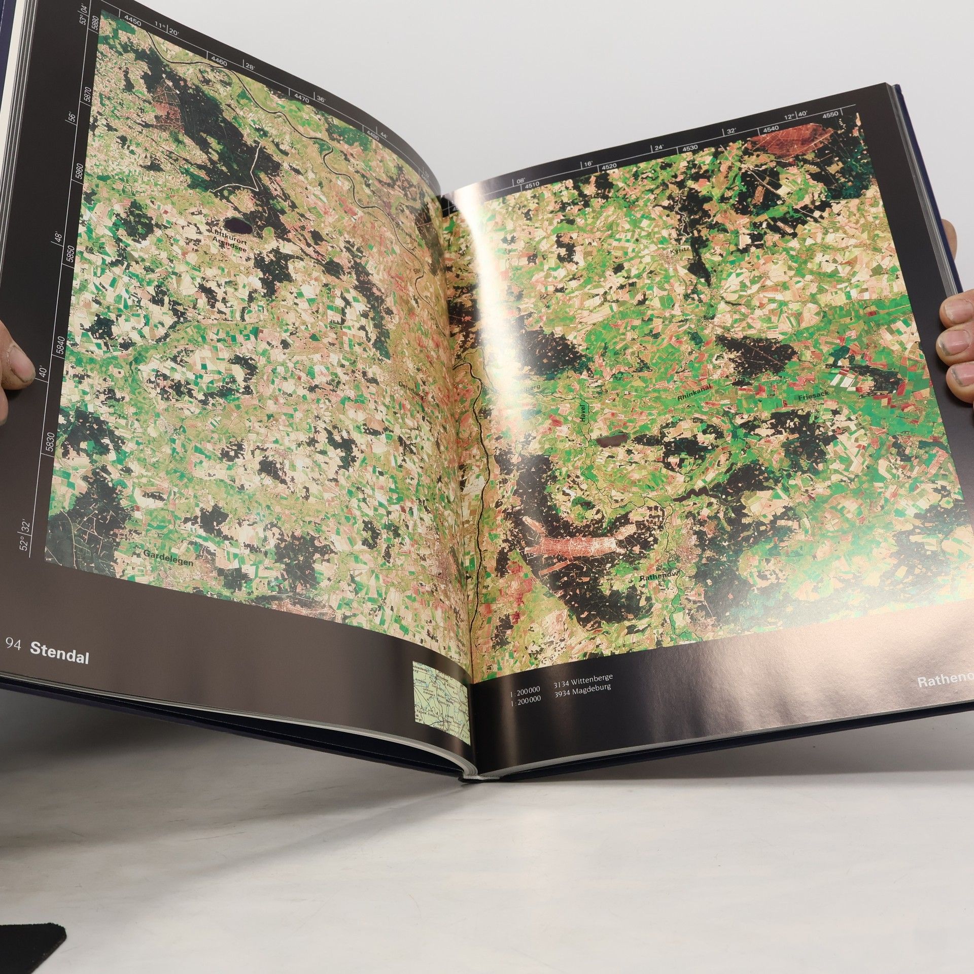 Rudolf Winter Satellitenbild-Atlas Deutschland