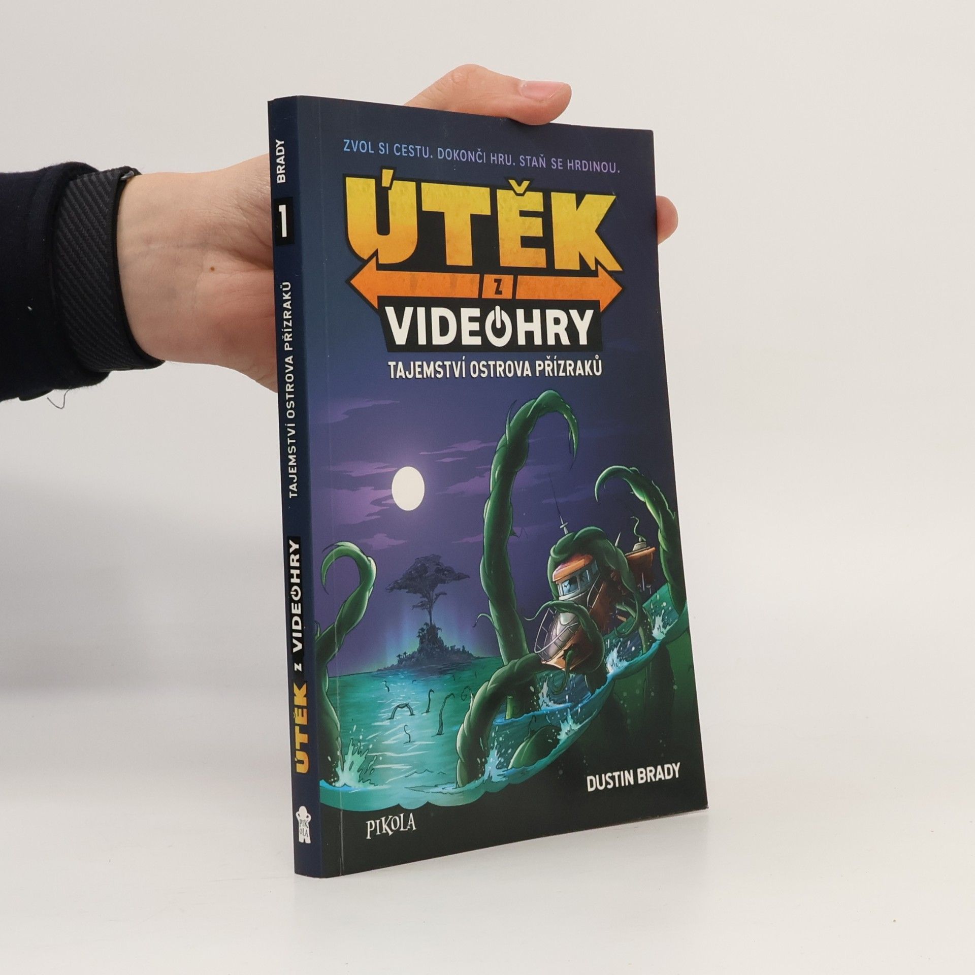 Útěk z videohry - Tajemství ostrova přízraků