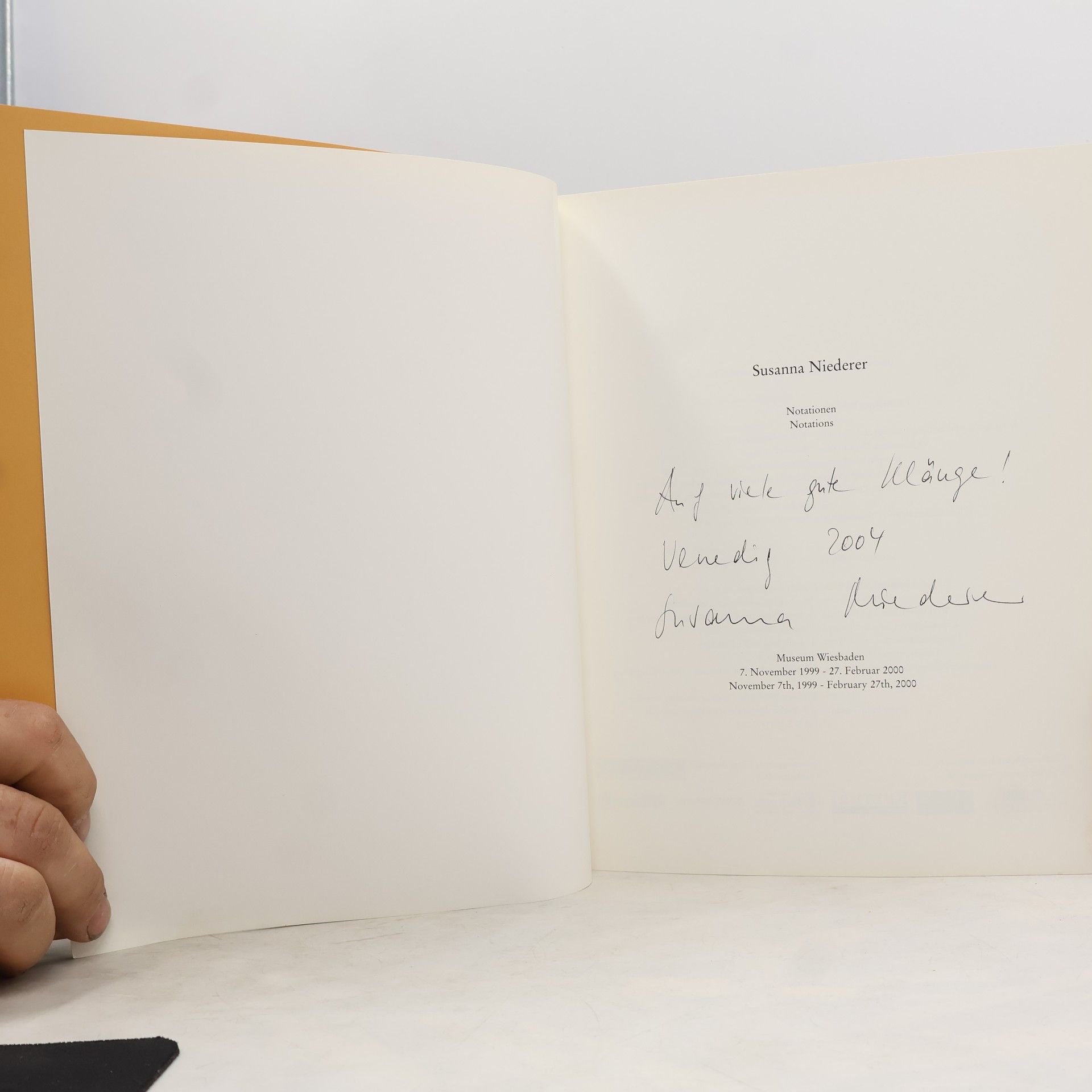 Susanna Niederer Notationen