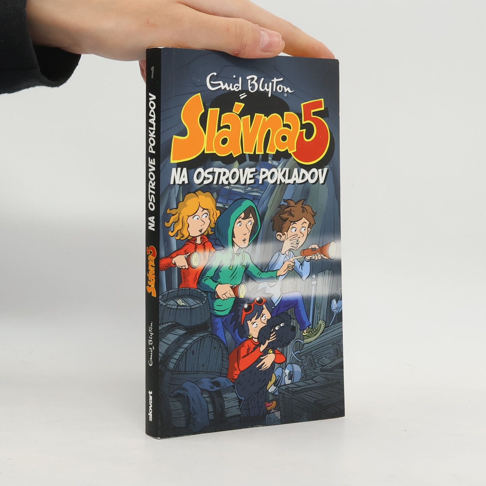 Enid Blyton Slávna 5 na ostrove pokladov