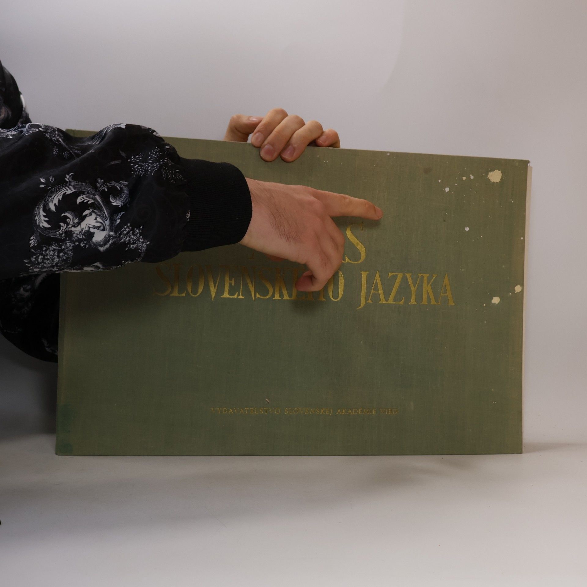 Jozef Štolc Atlas slovenského jazyka 1, část prvá