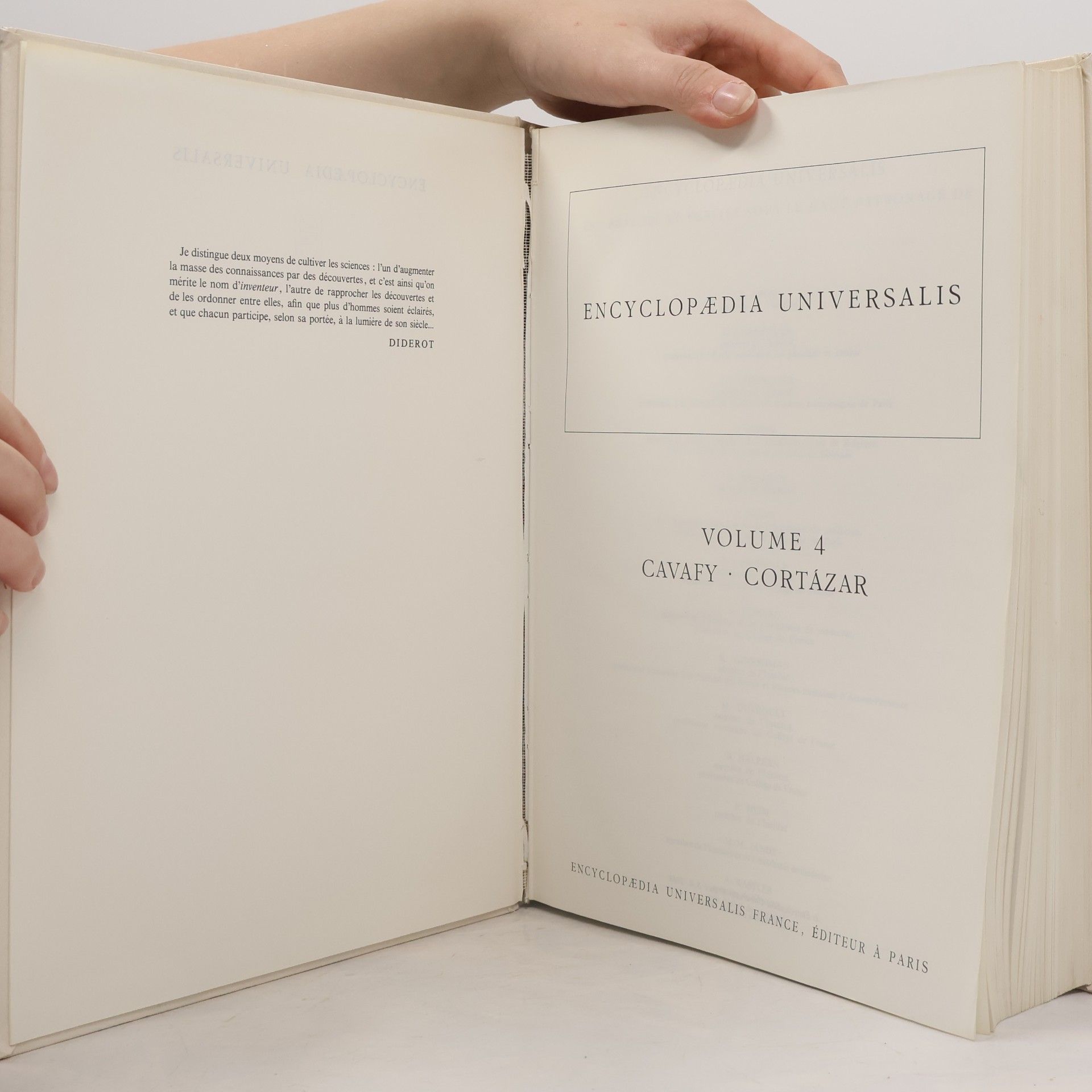 Various authors Encyclopædia Universalis 4