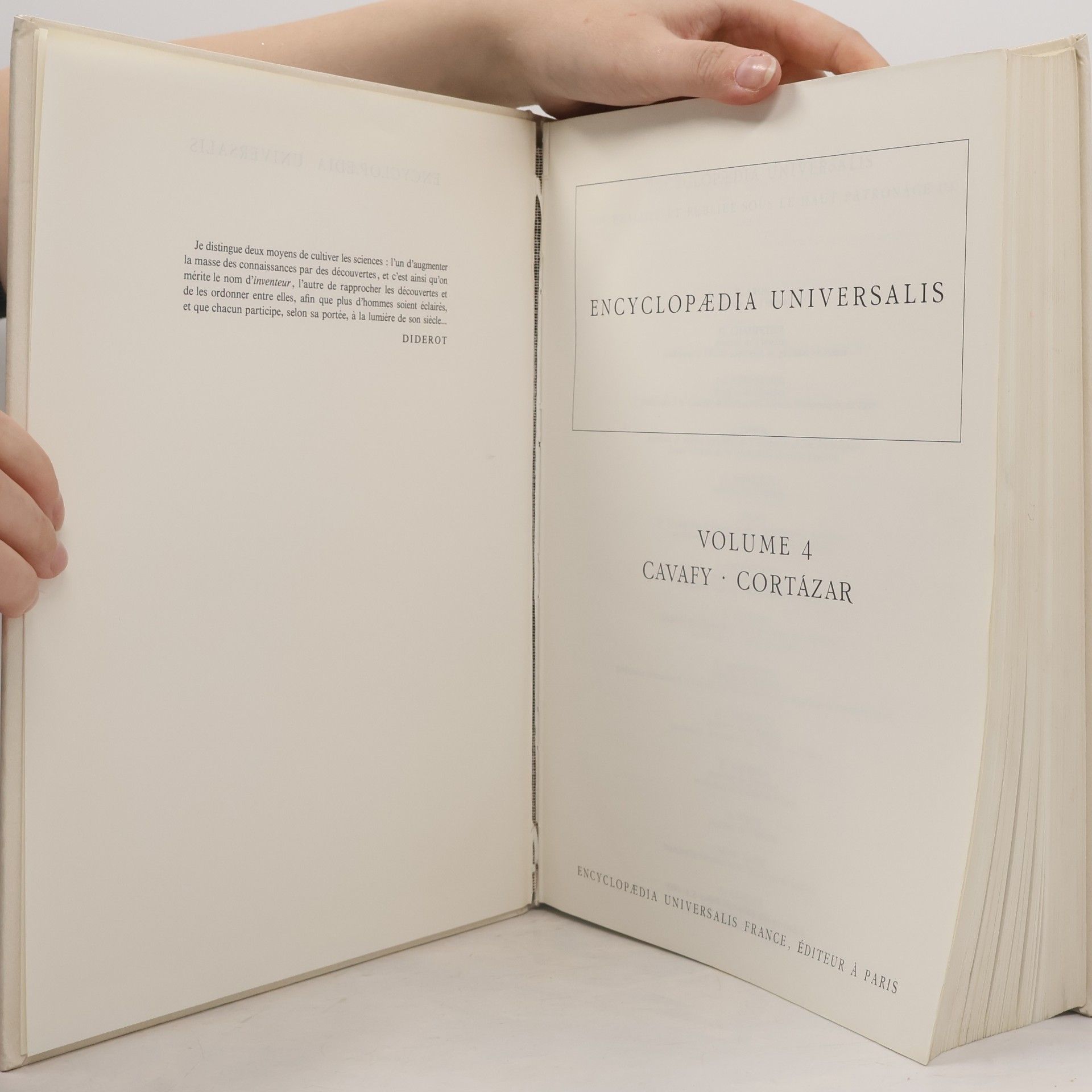 Various authors Encyclopædia Universalis 4