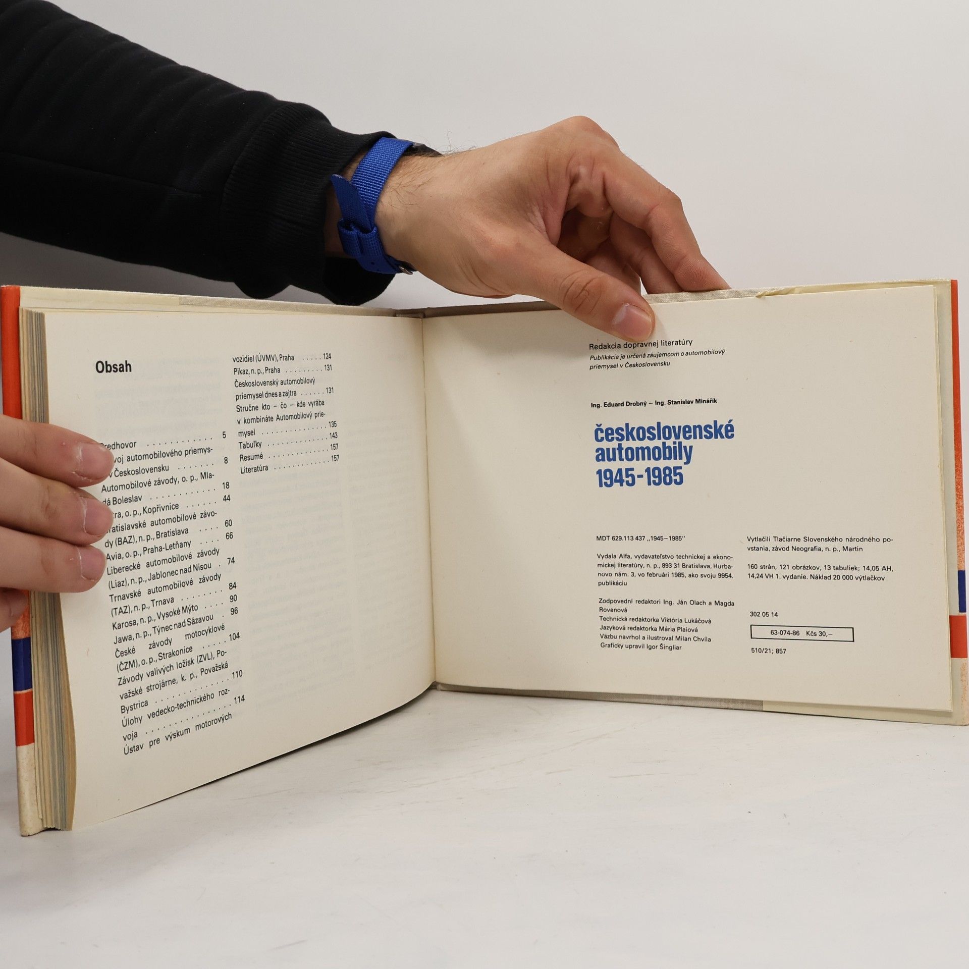 Eduard Drobný Československé automobily 1945-1985