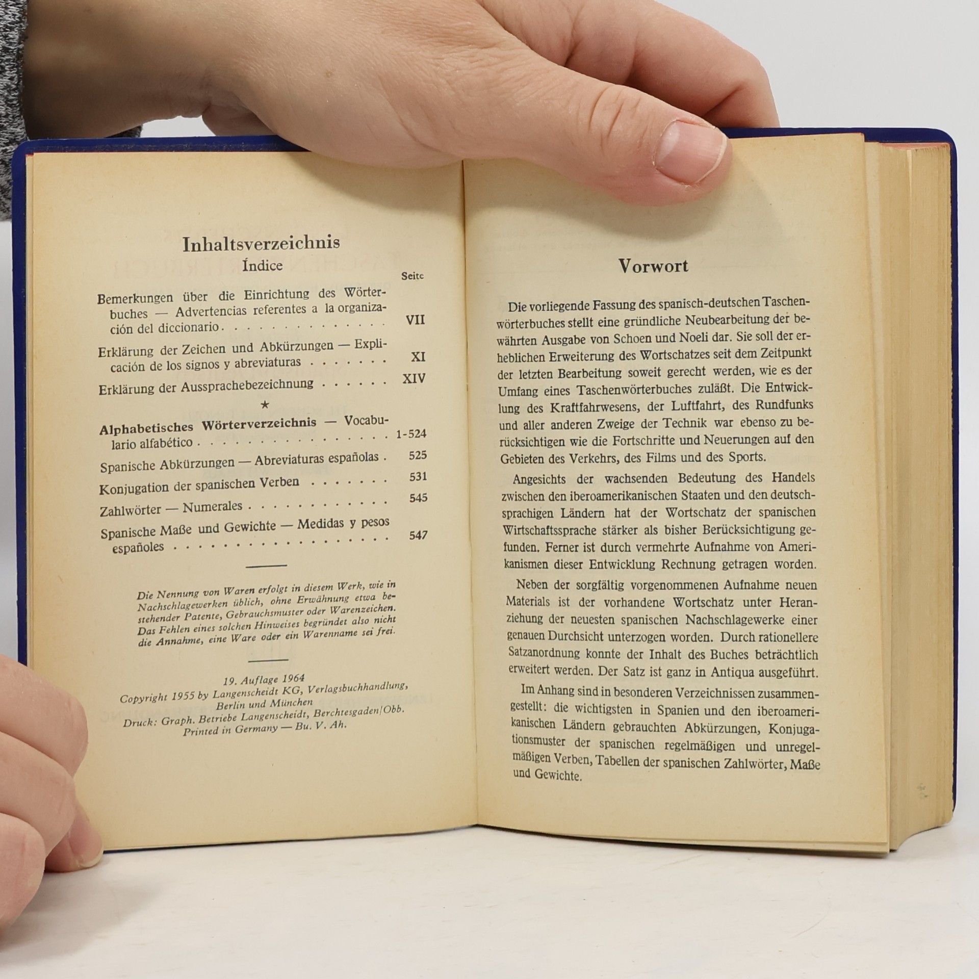 Schoen Langenscheidts Taschenwörterbücher