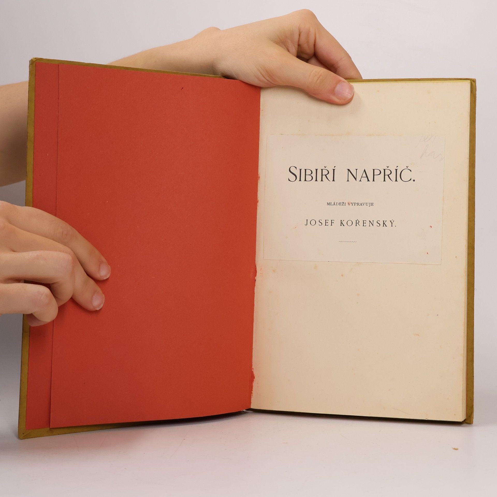 Josef Kořenský Sibiří napříč