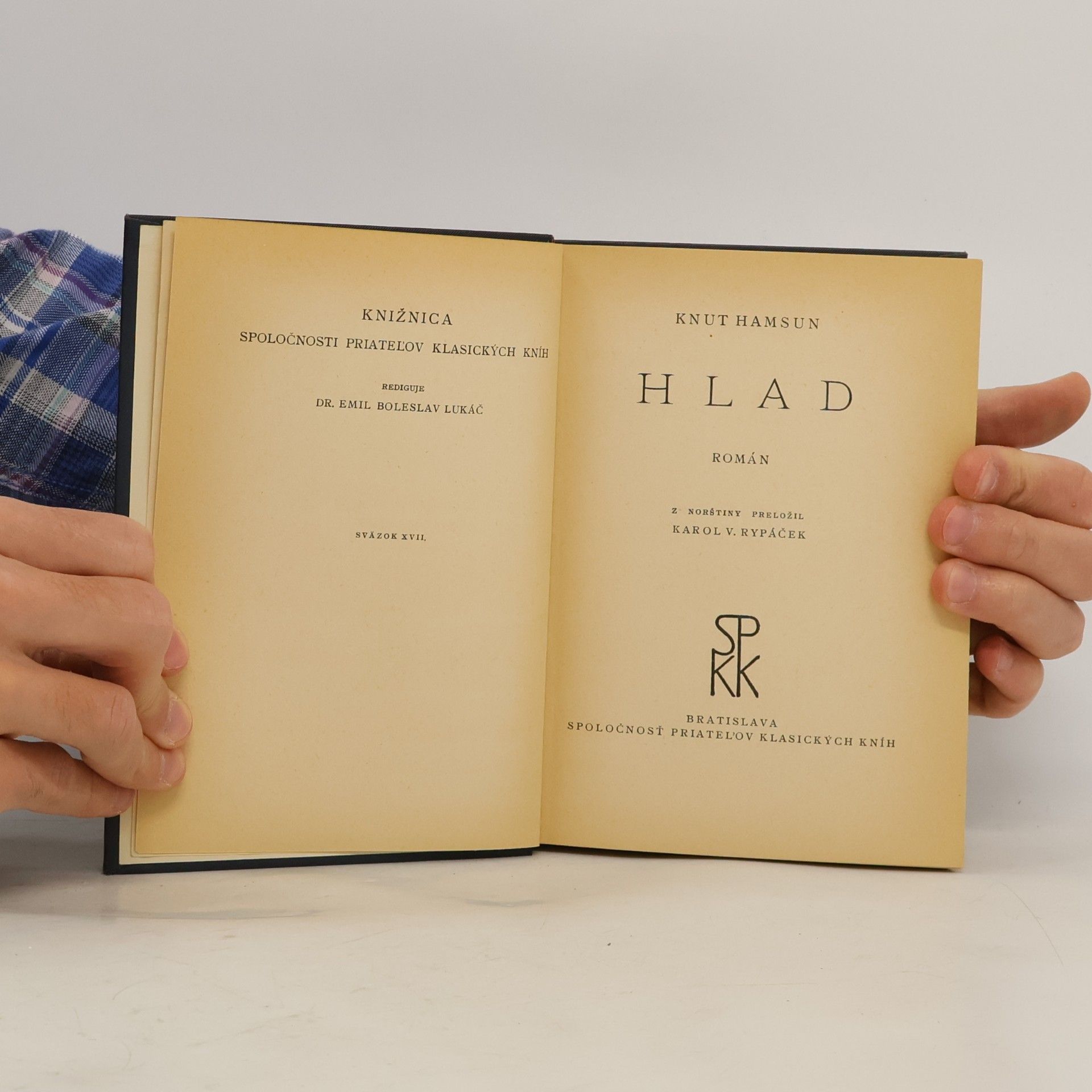 Knut Hamsun Hlad