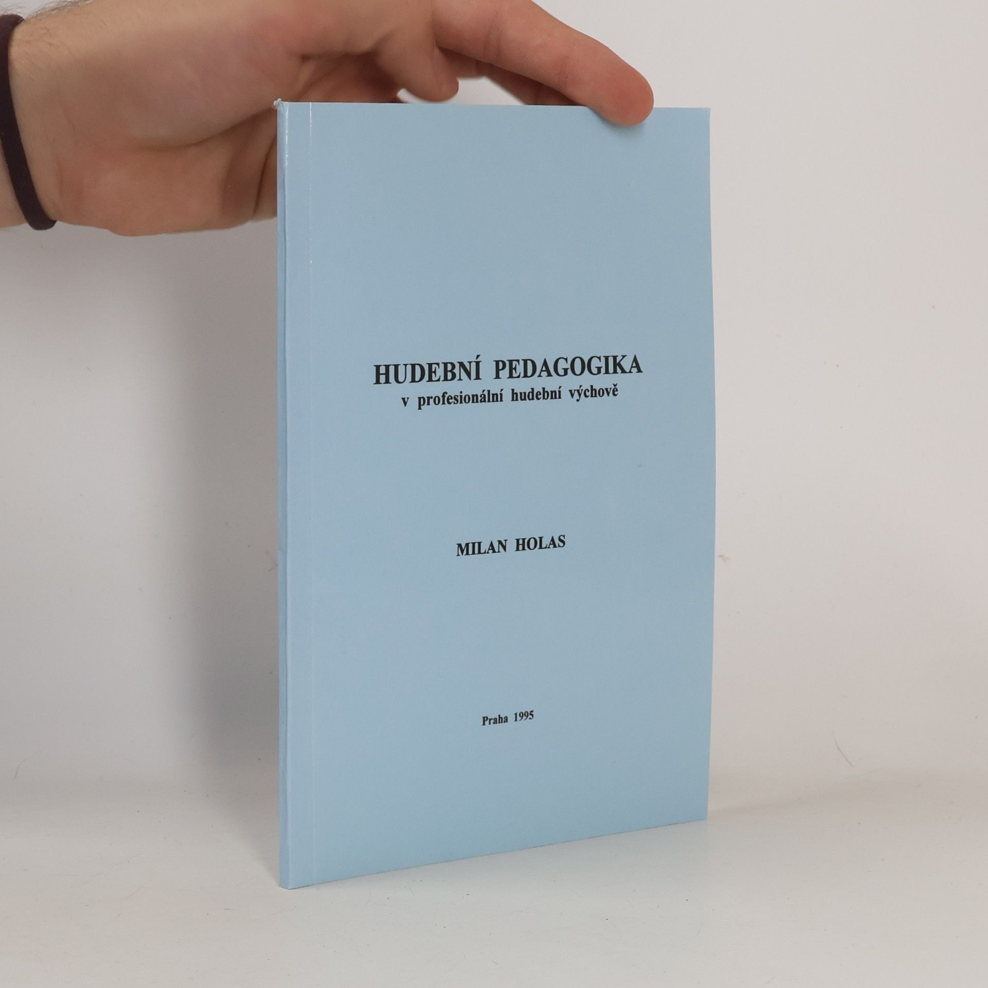 Hudební pedagogika v profesionální hudební výchově