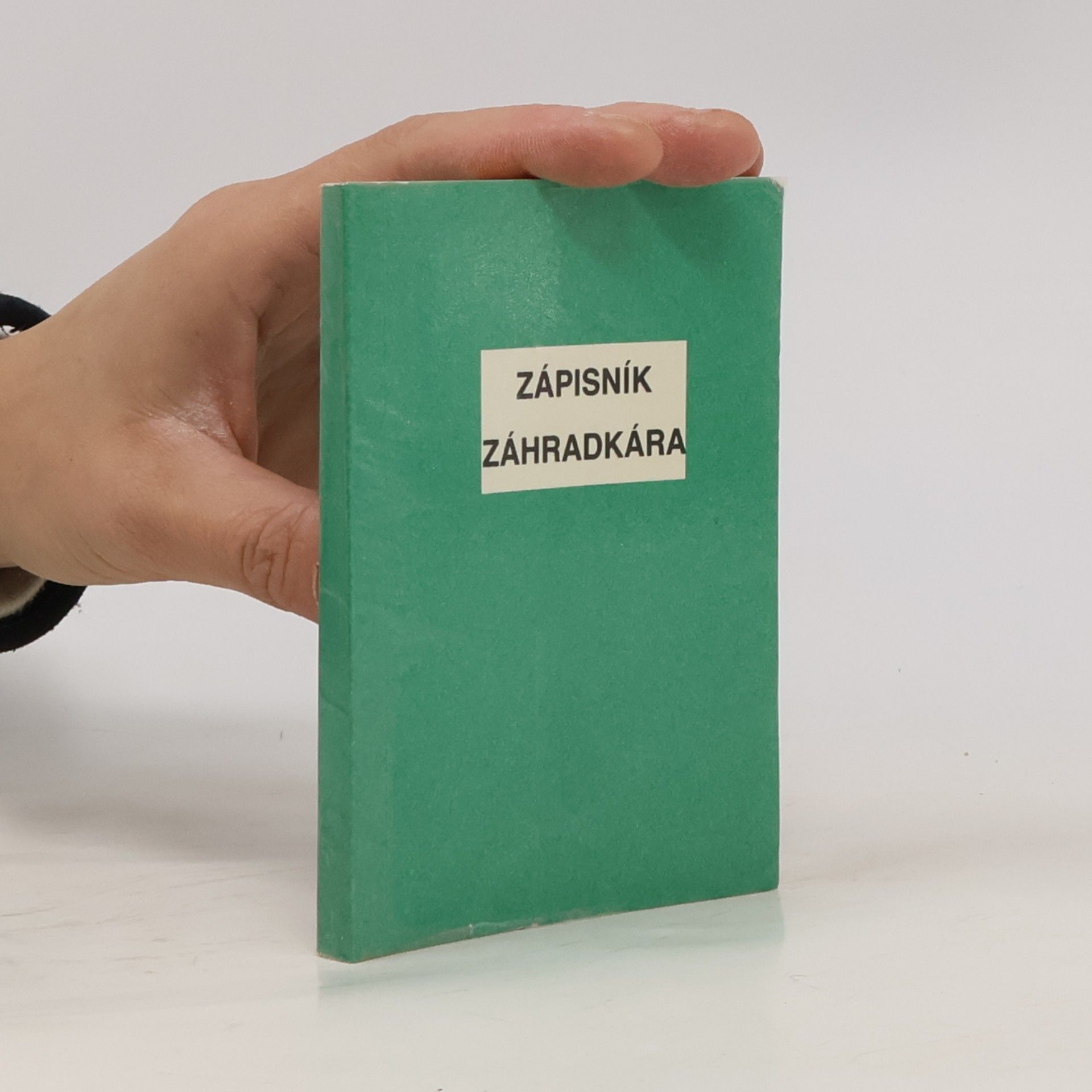 Kolektiv autorů Zápisnik záhradkára