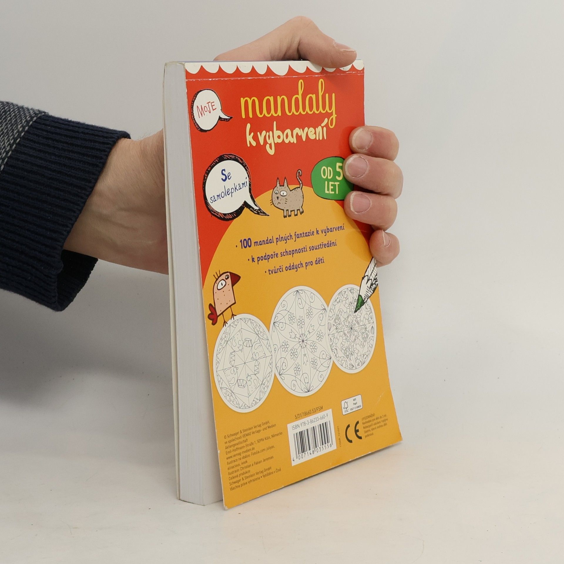 Autorenkollektiv Moja kolorowanka z naklejkami. Mandale