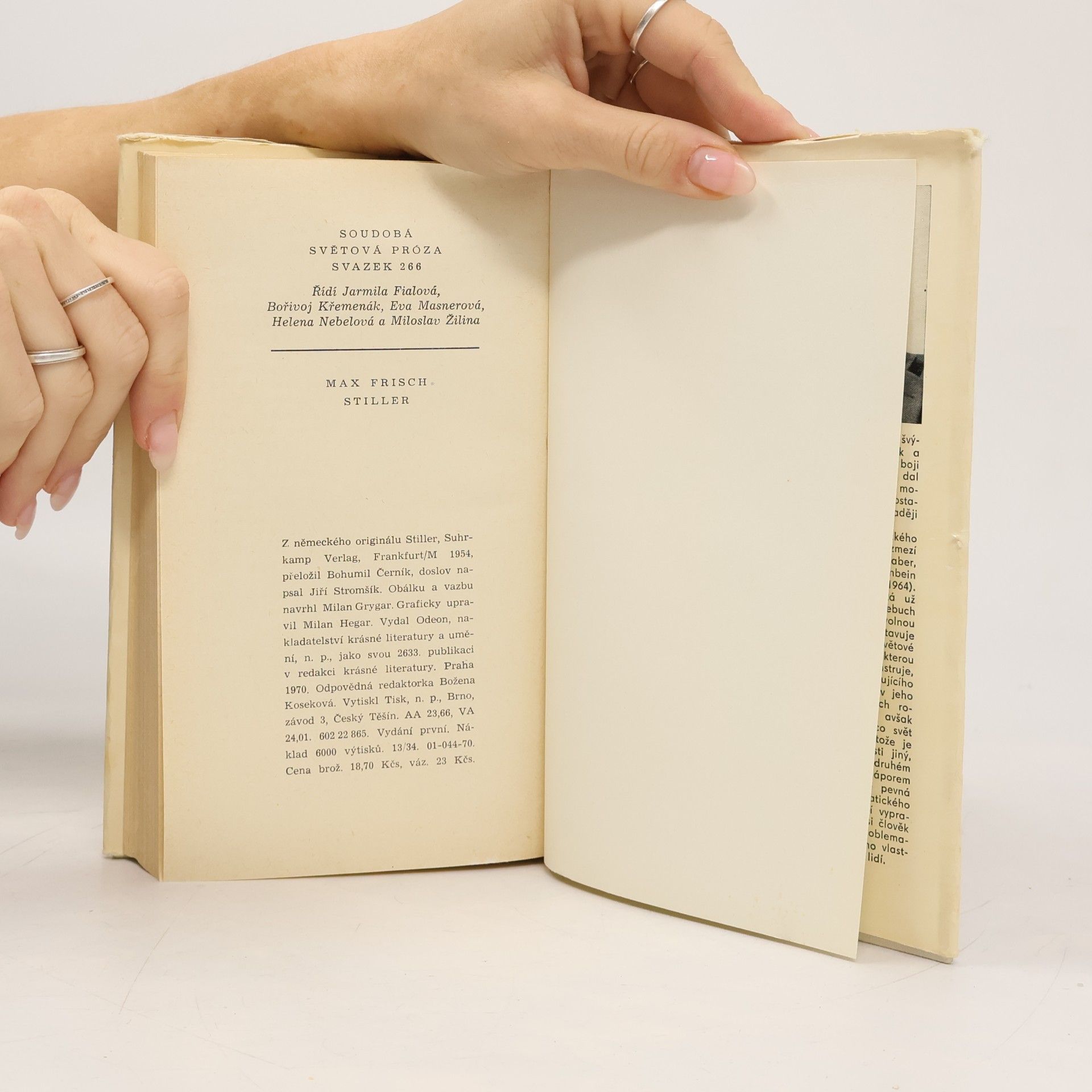 Max Frisch Stiller