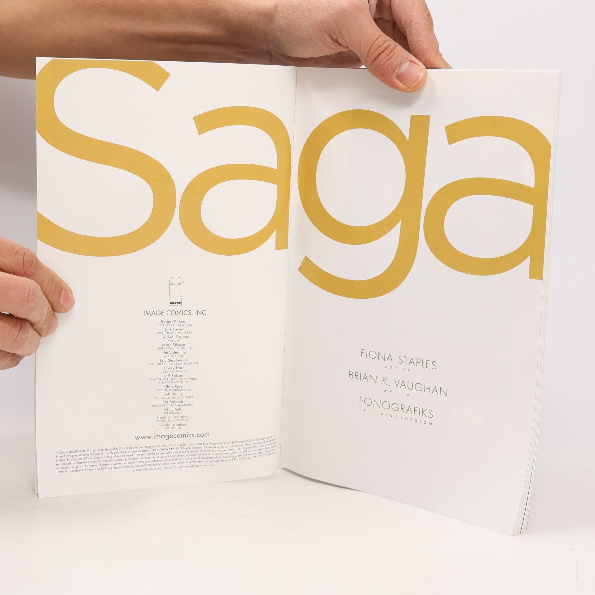 Brian Vaughan Saga