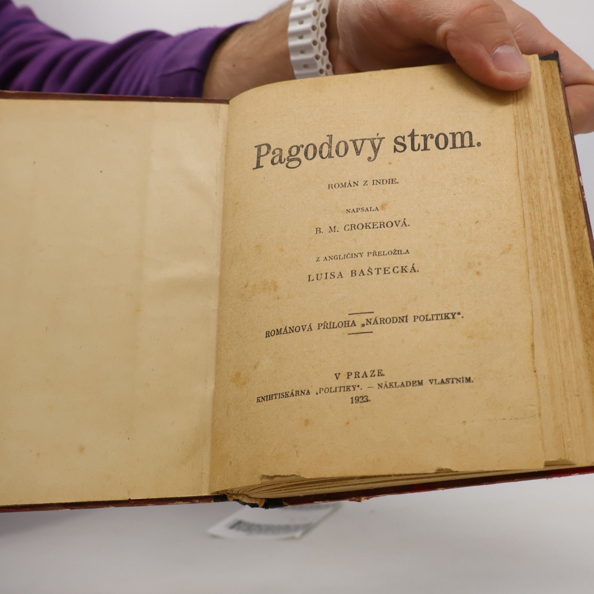 B. M. Crokerová Pagodový strom