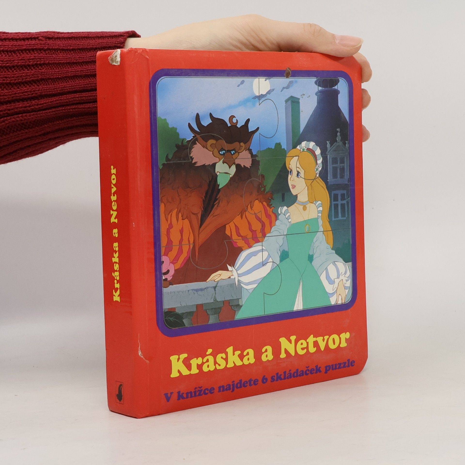 Autores varios Kráska a Netvor : V knížce najdete 6 skládaček puzzle