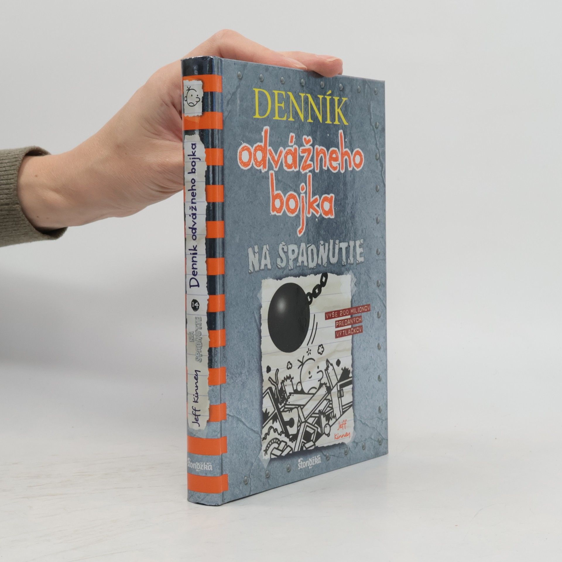 Jeff Kinney Denník odvážneho bojka 14. Na spadnutie