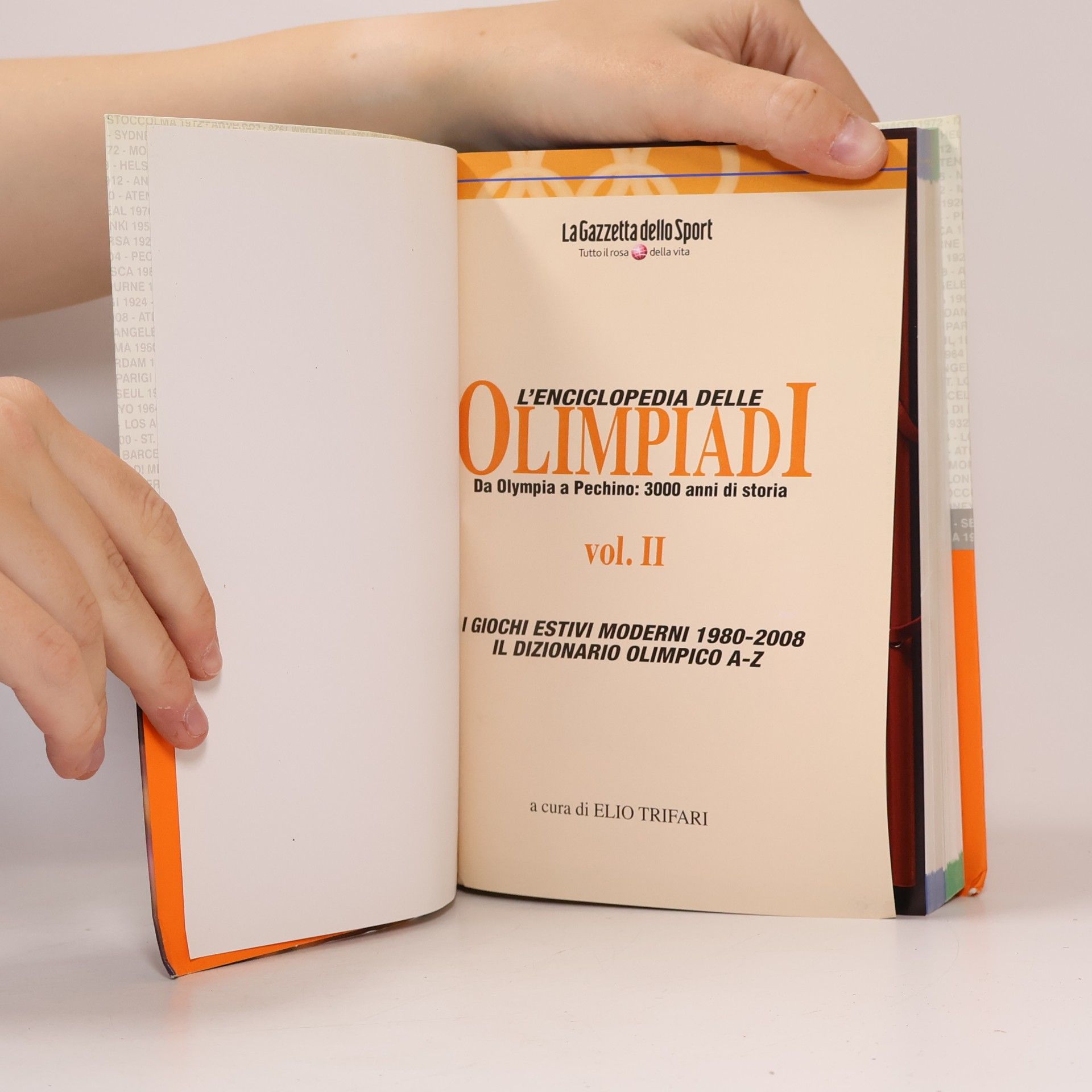AA.VV. L'enciclopedia delle Olimpiadi