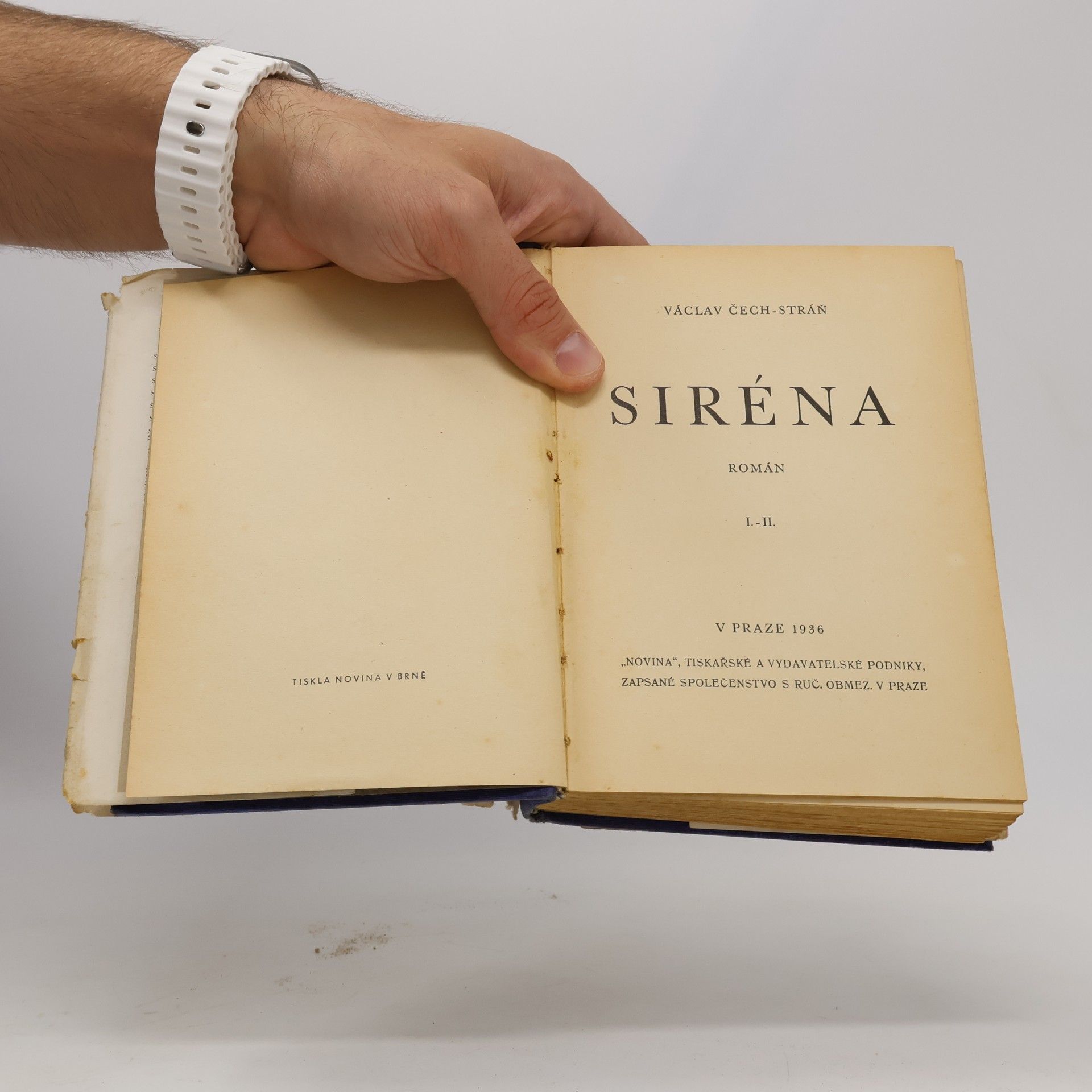 Čech Stráň Václav Siréna I.-II.
