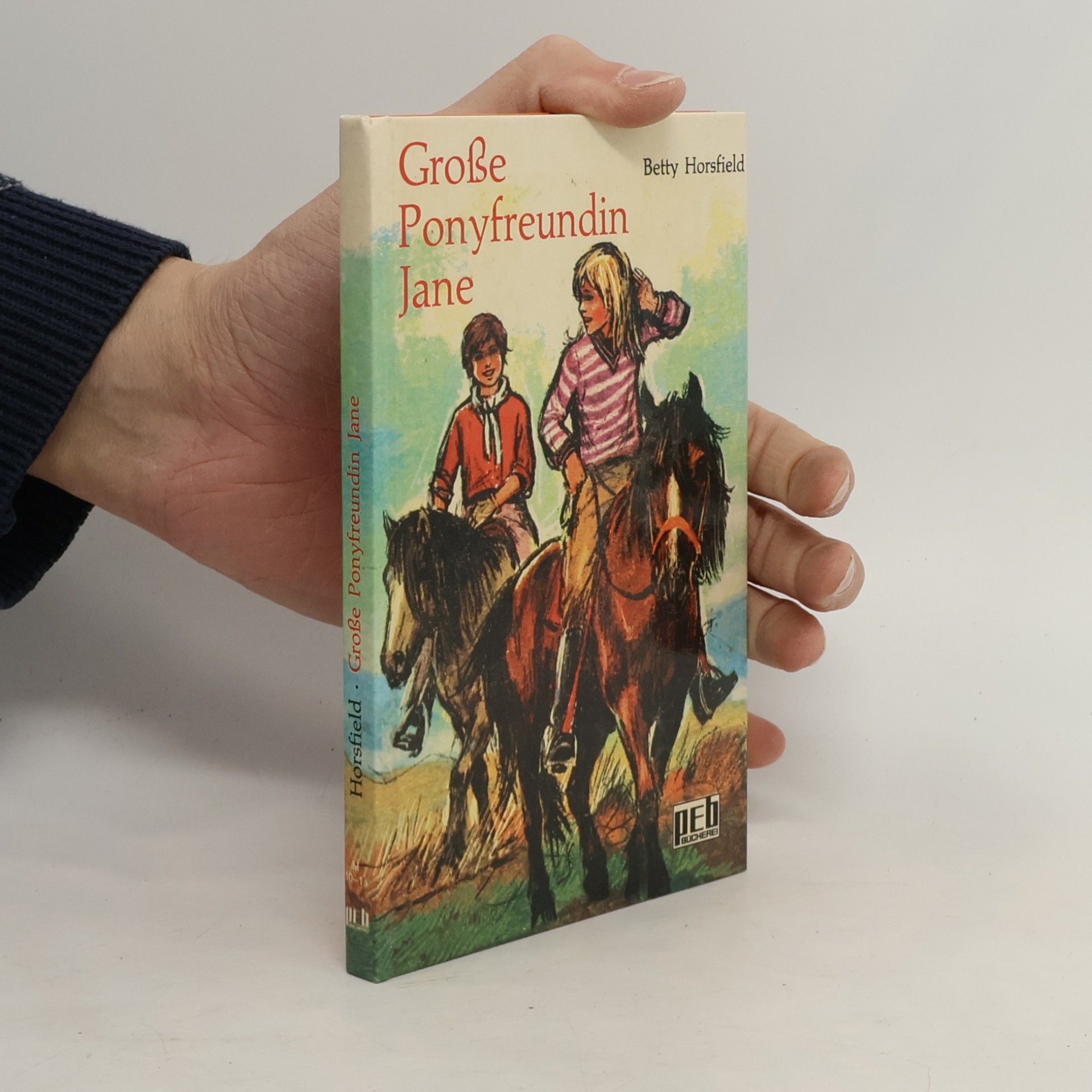 Große Ponyfreundin Jane.
