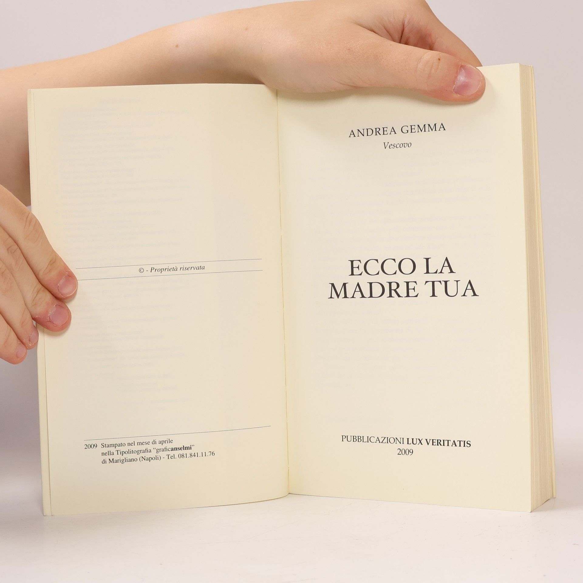 Andrea Gemma Ecco la madre tua