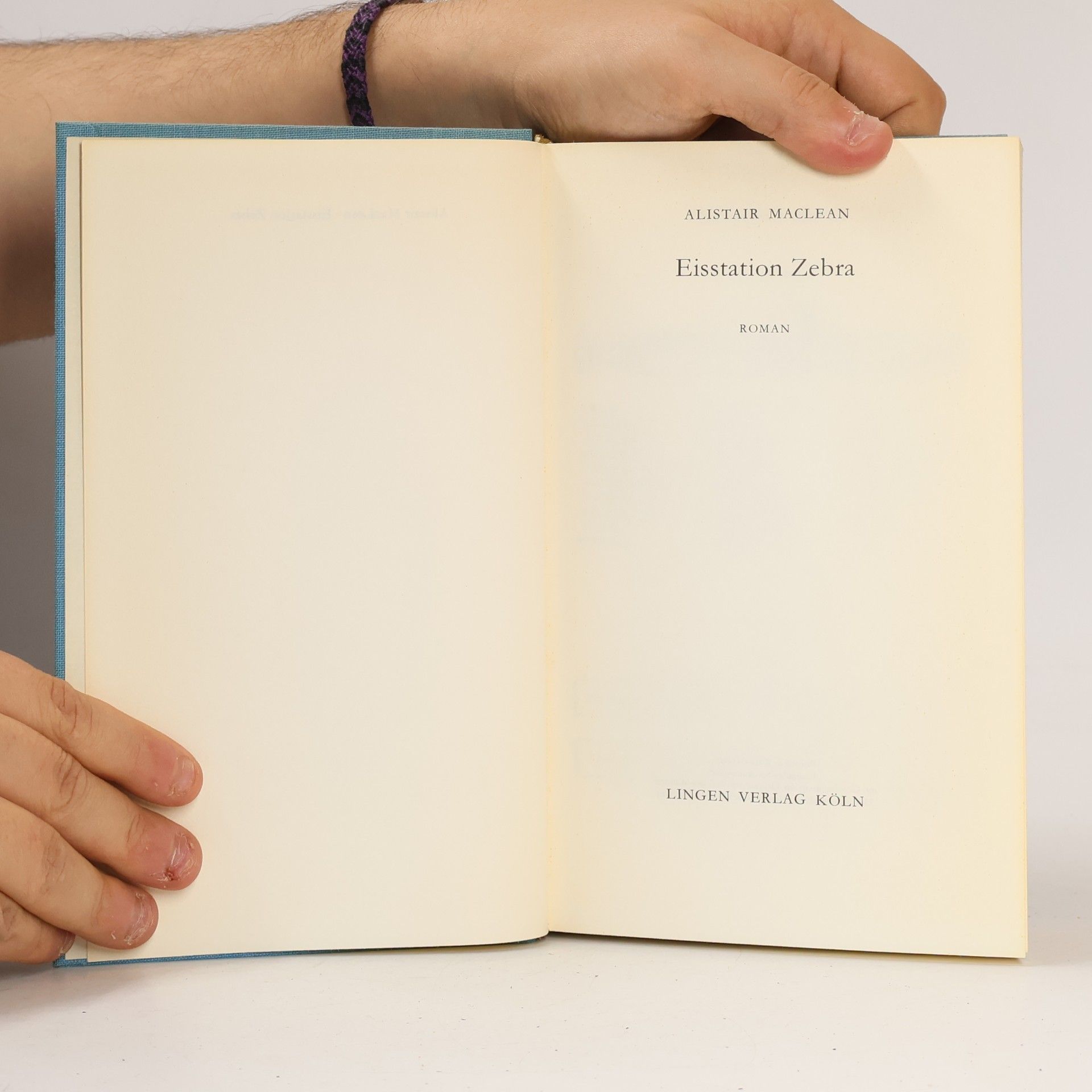 Alistair MacLean Eisstation Zebra