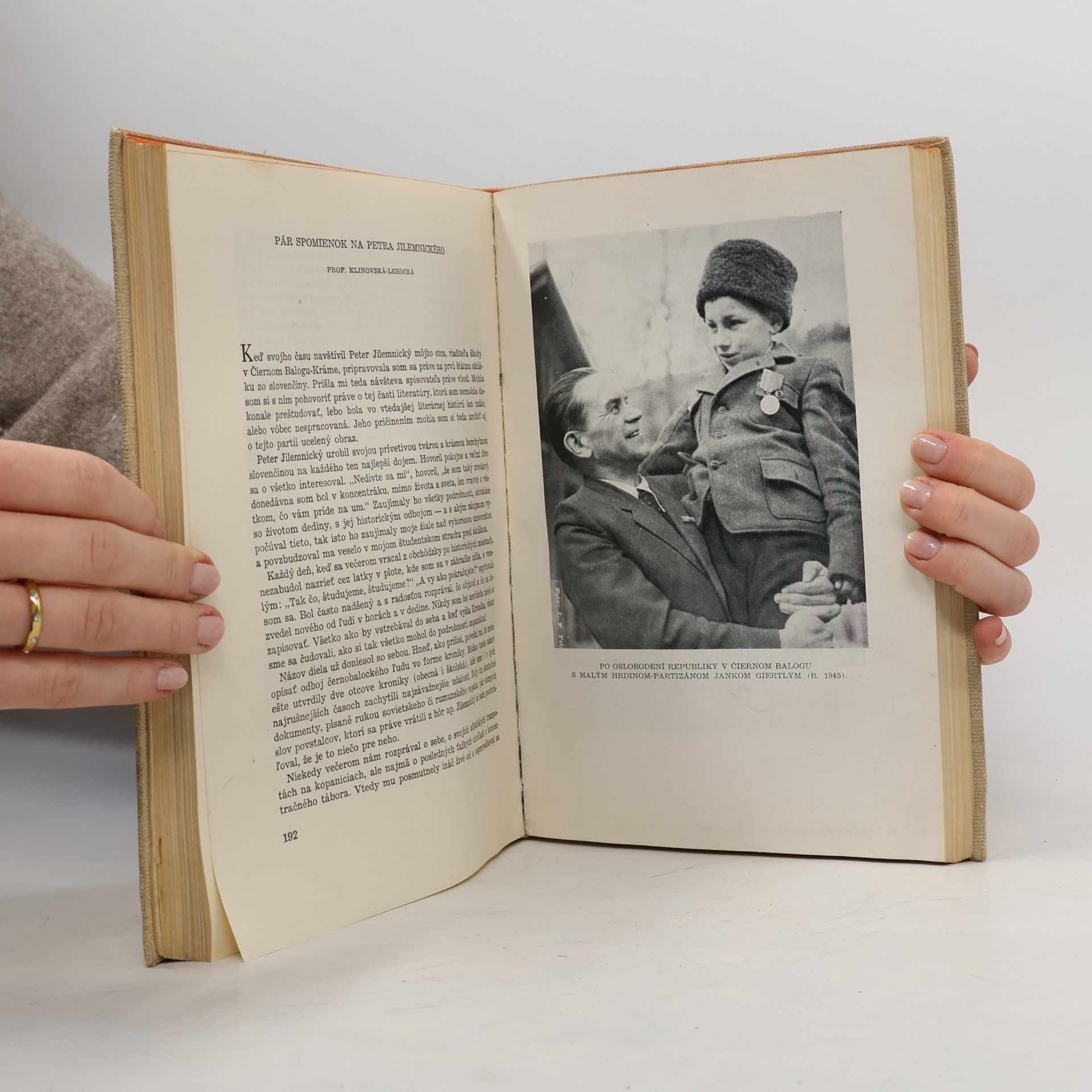 Peter Jilemnický Sborník statí, spomienok, dokumentov a fotografií