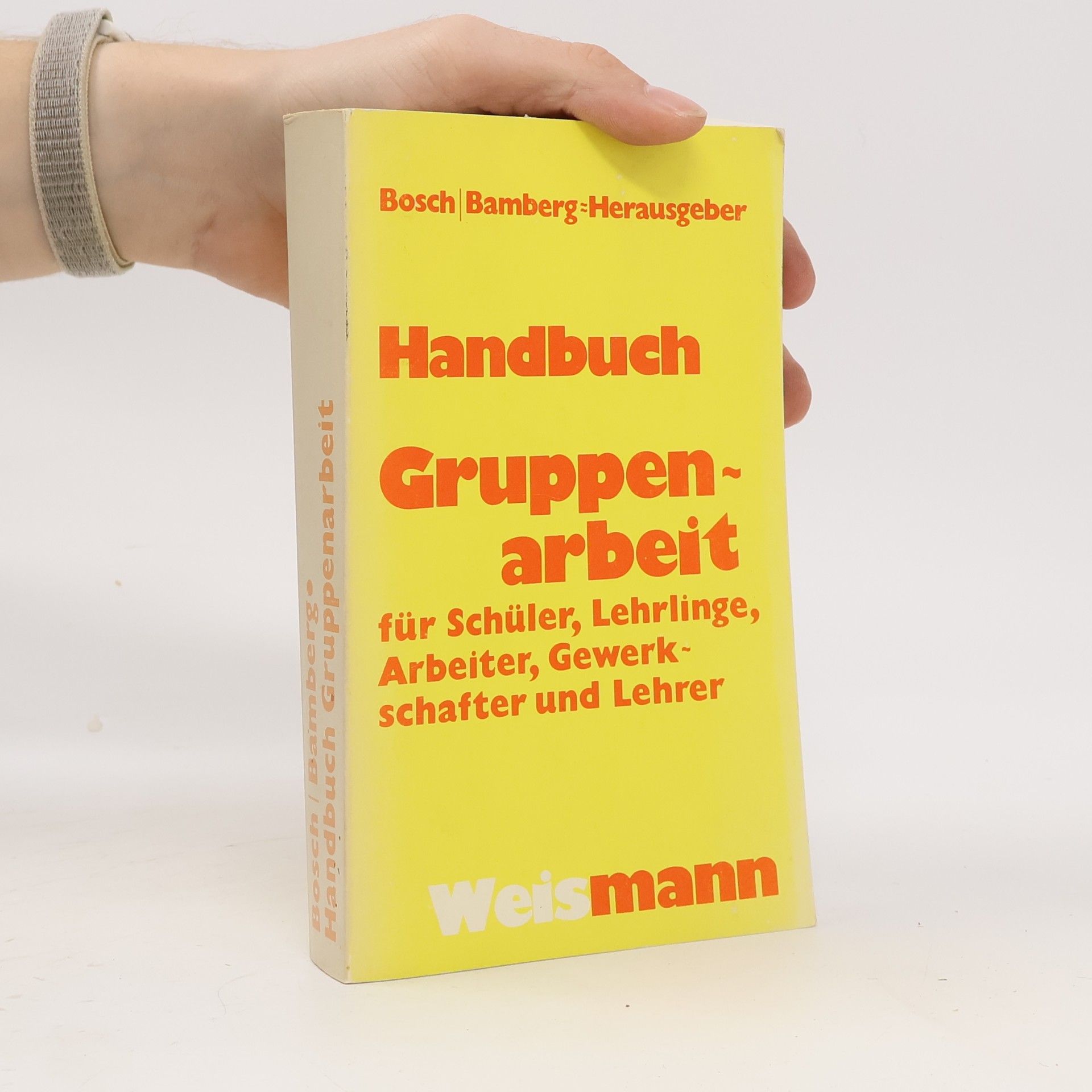 Manfred Bosch Handbuch Gruppenarbeit