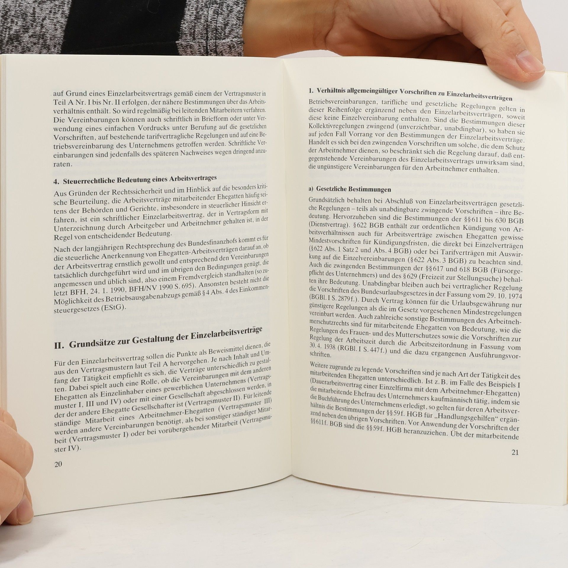 Helmut Nörenberg Heidelberg Musterverträge - 20: Ehegatten-Arbeitsverträge