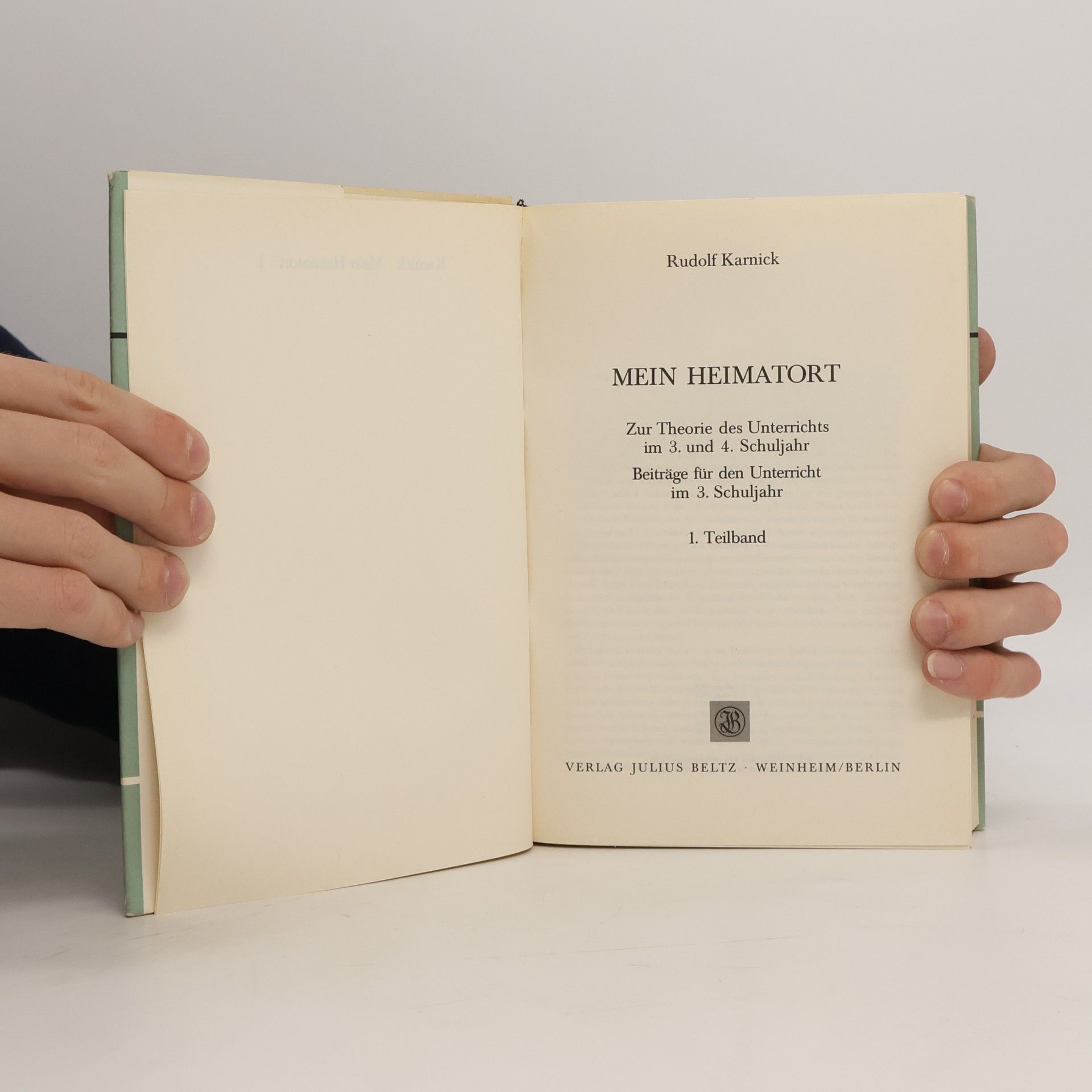 Rudolf Karnick Mein Heimatort I