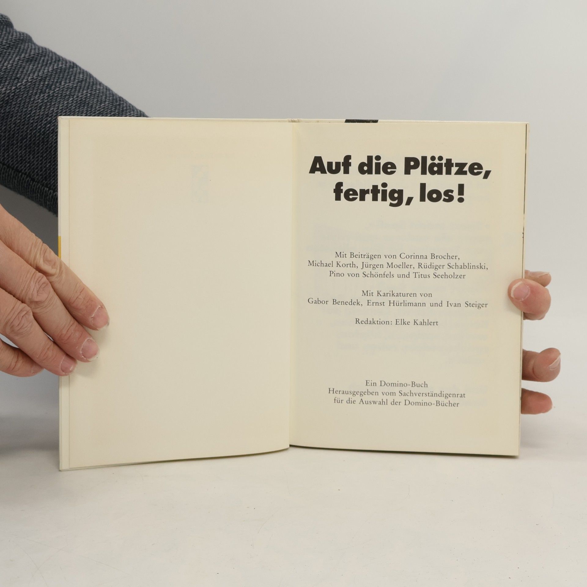 Autores varios Auf die Plätze, fertig, los!