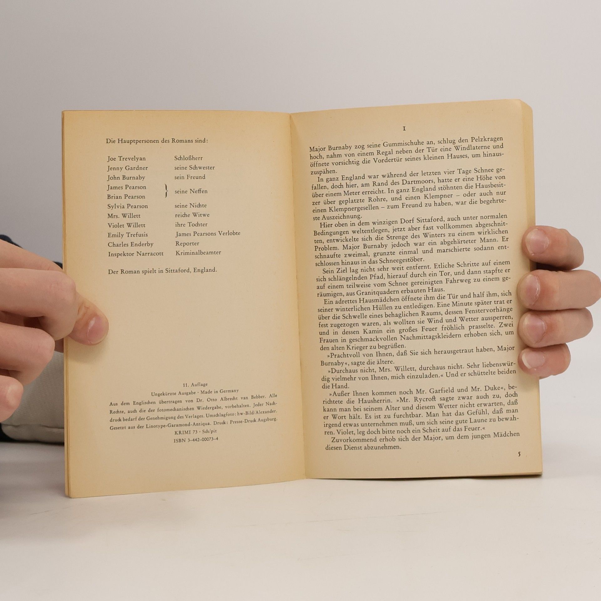 Agatha Christie Das Geheimnis von Sittaford