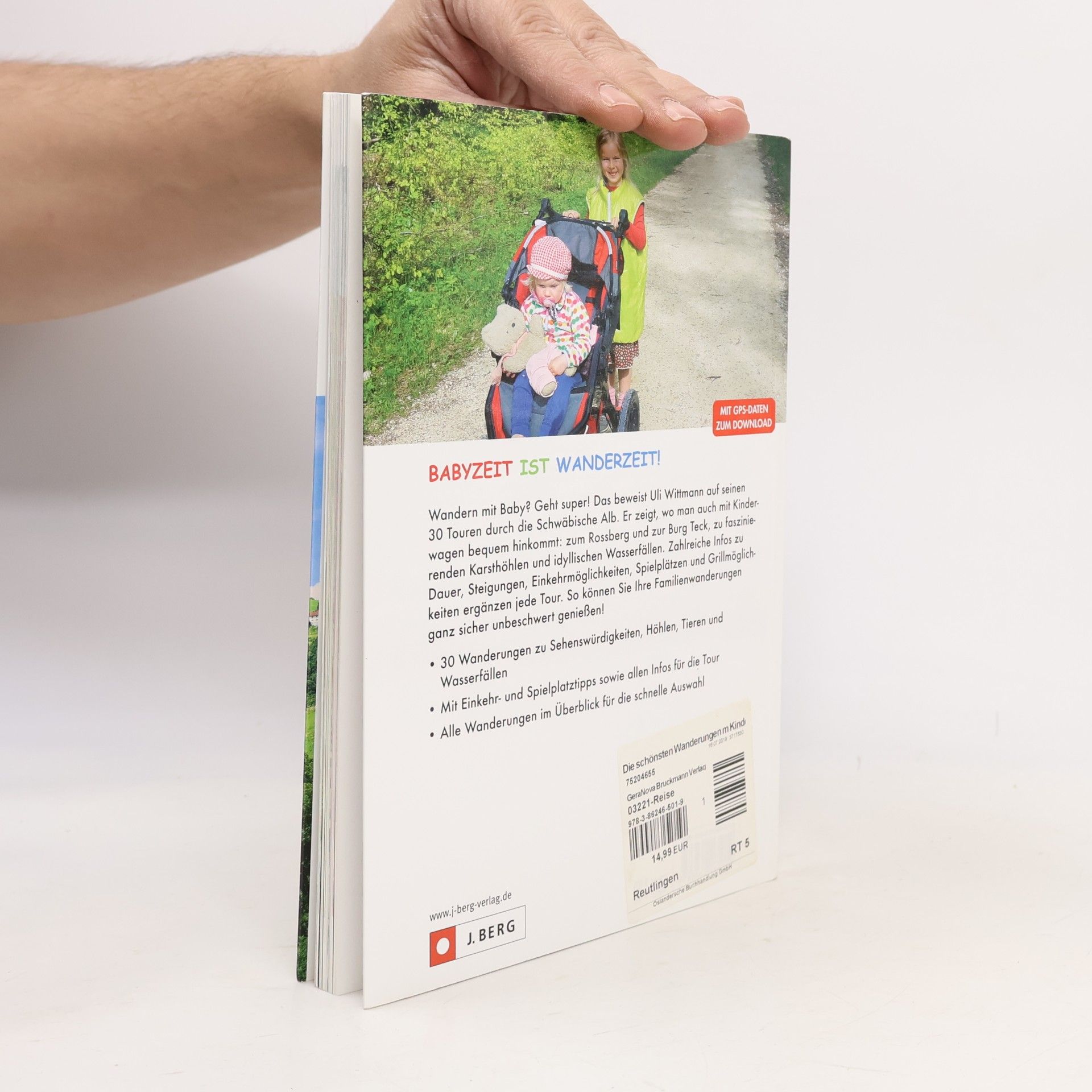 Uli Wittmann Die schönsten Wanderungen mit Kinderwagen