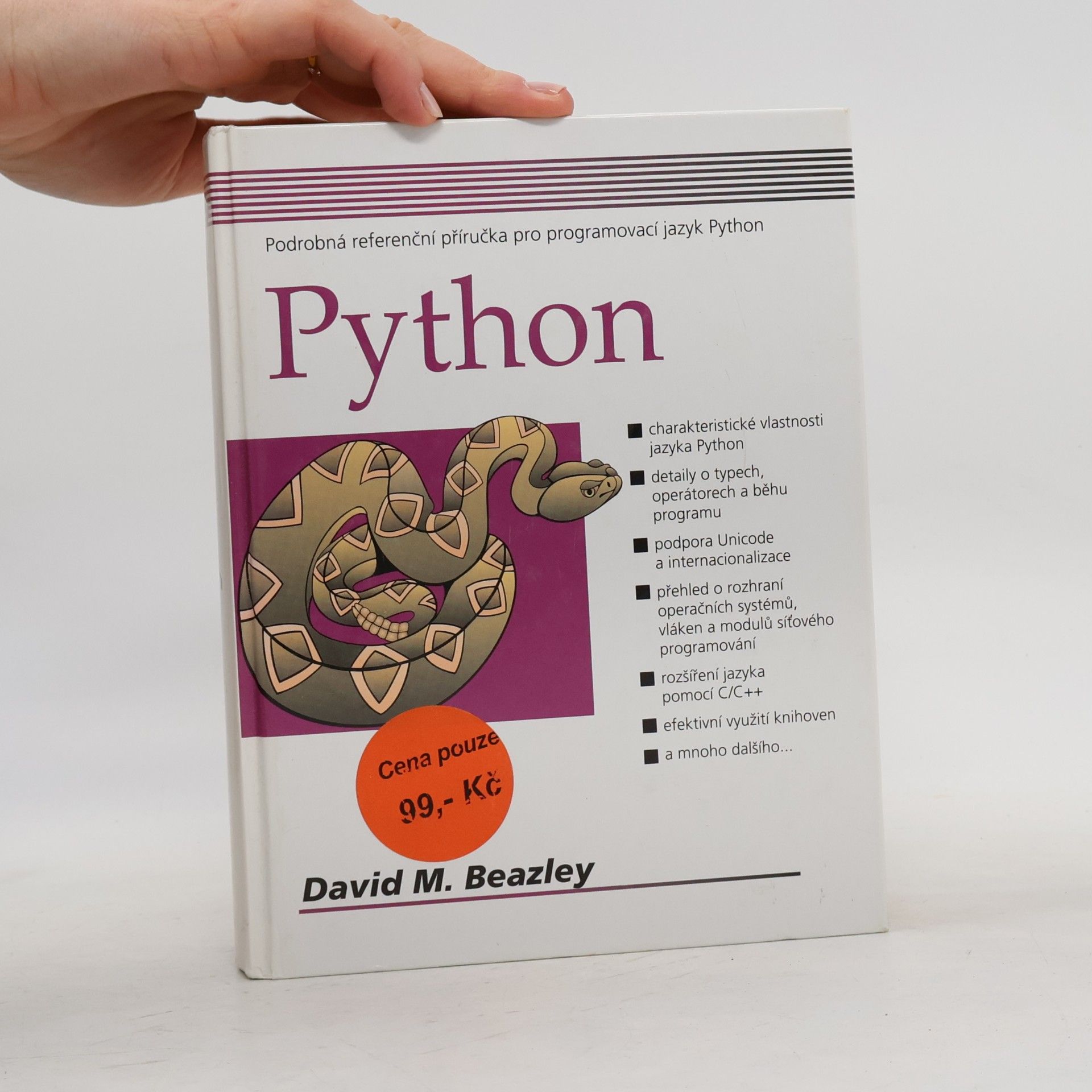 David M. Beazley Python - referenční programátorská příručka