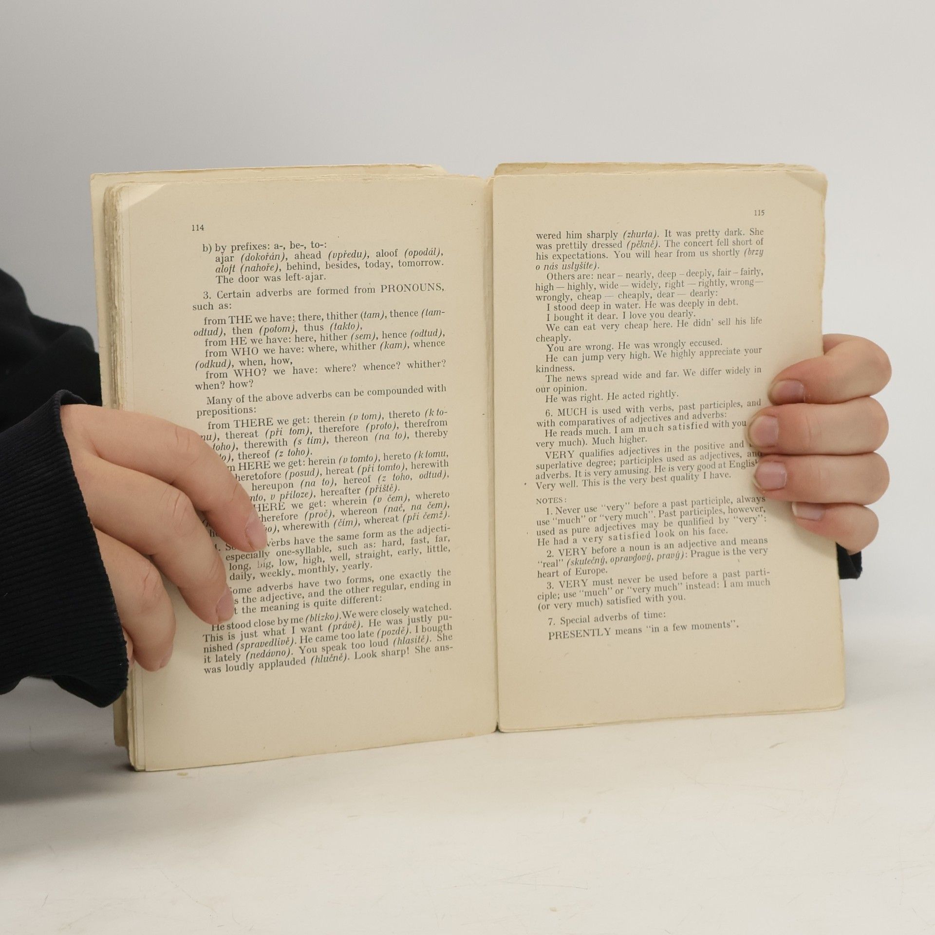 Frank J. Špaček English grammar