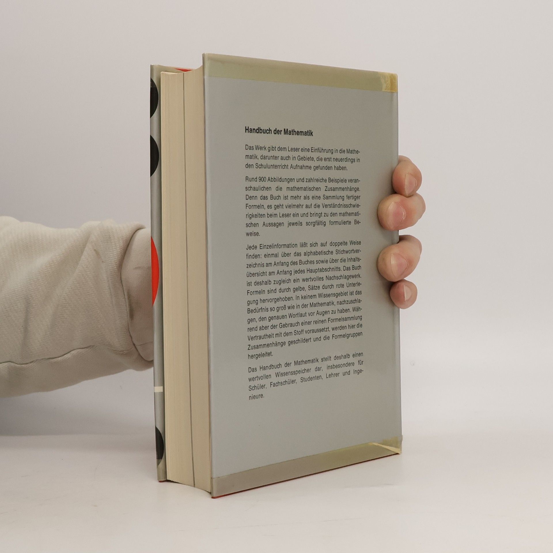 Handbuch der Mathematik Handbuch der Mathematik
