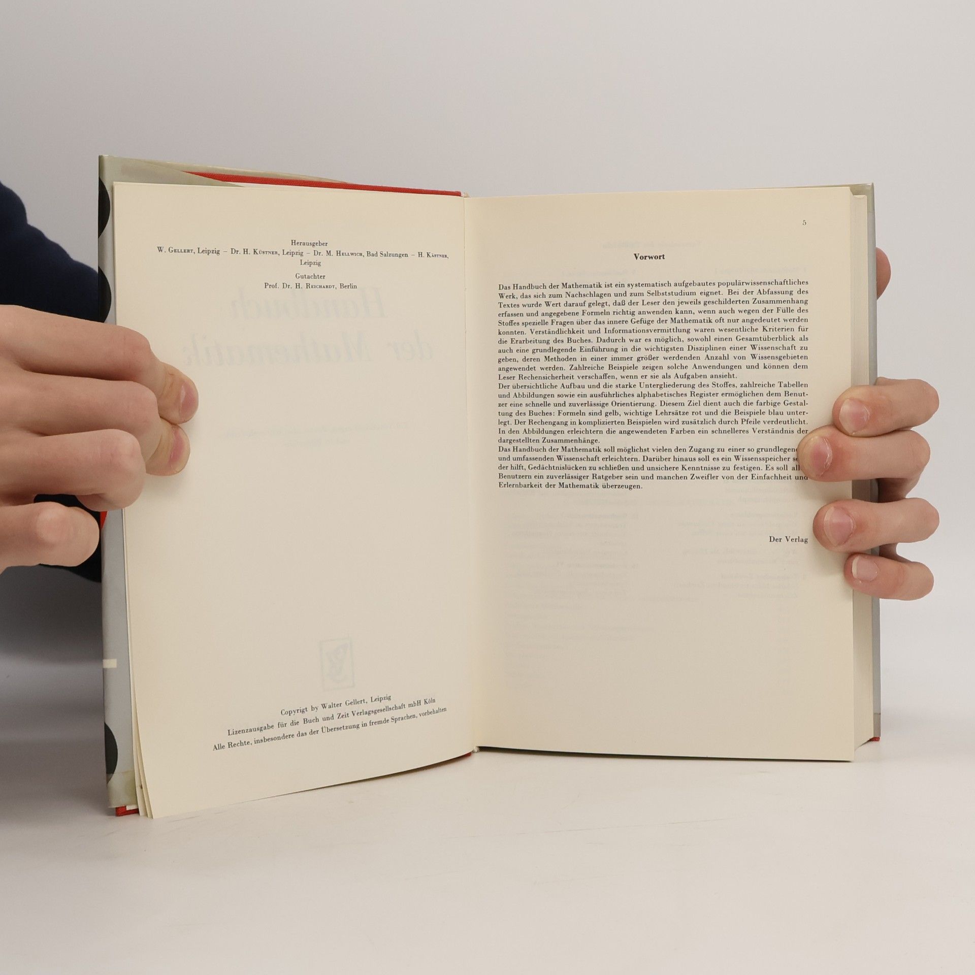 Handbuch der Mathematik Handbuch der Mathematik