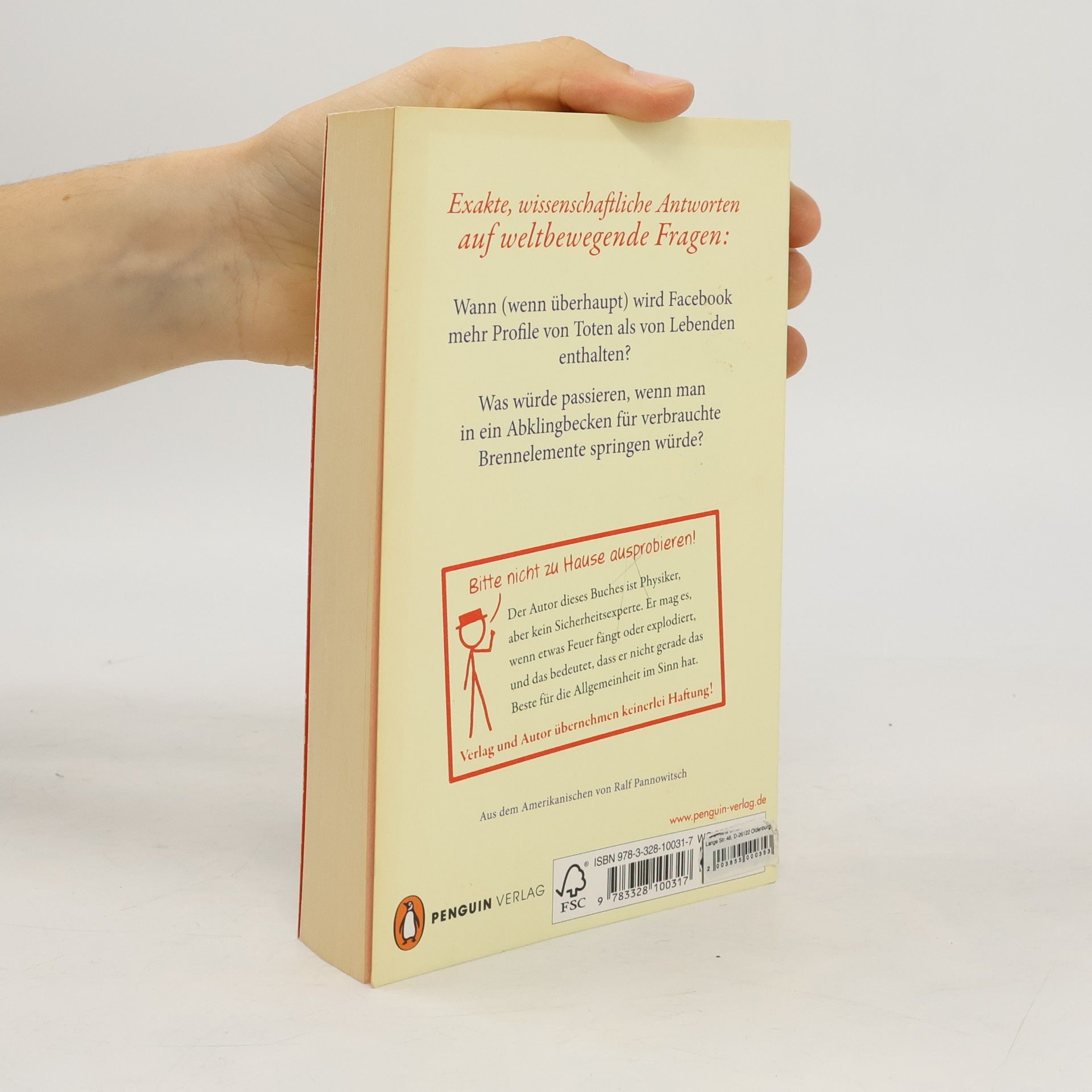 Randall Munroe What if? Was wäre wenn?