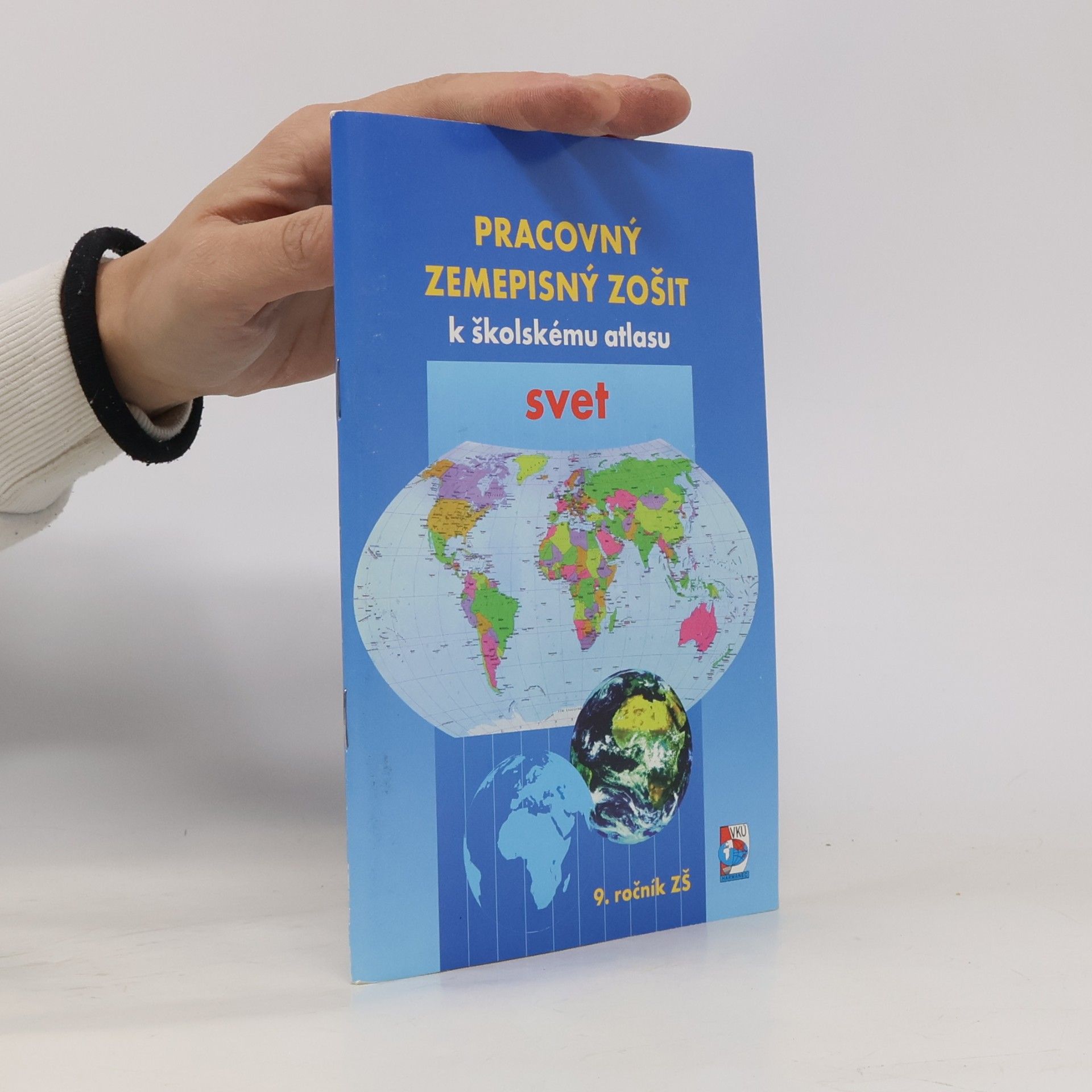 Pracovný zemepisný zošit k školskému atlasu svet