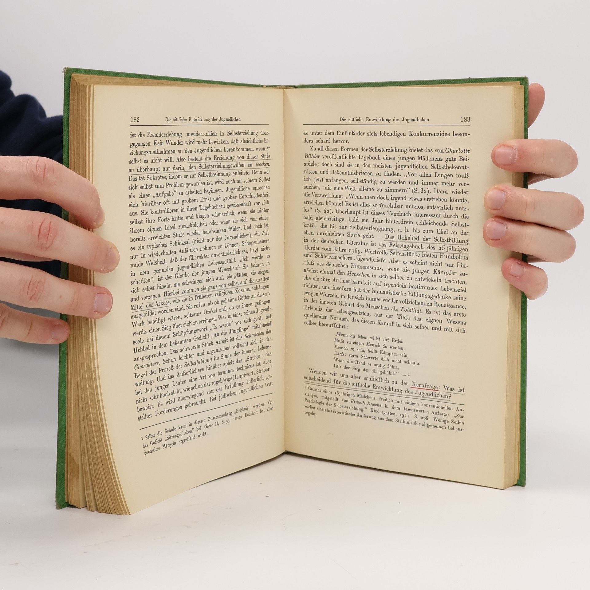 Eduard Spranger Psychologie des Jugendalters