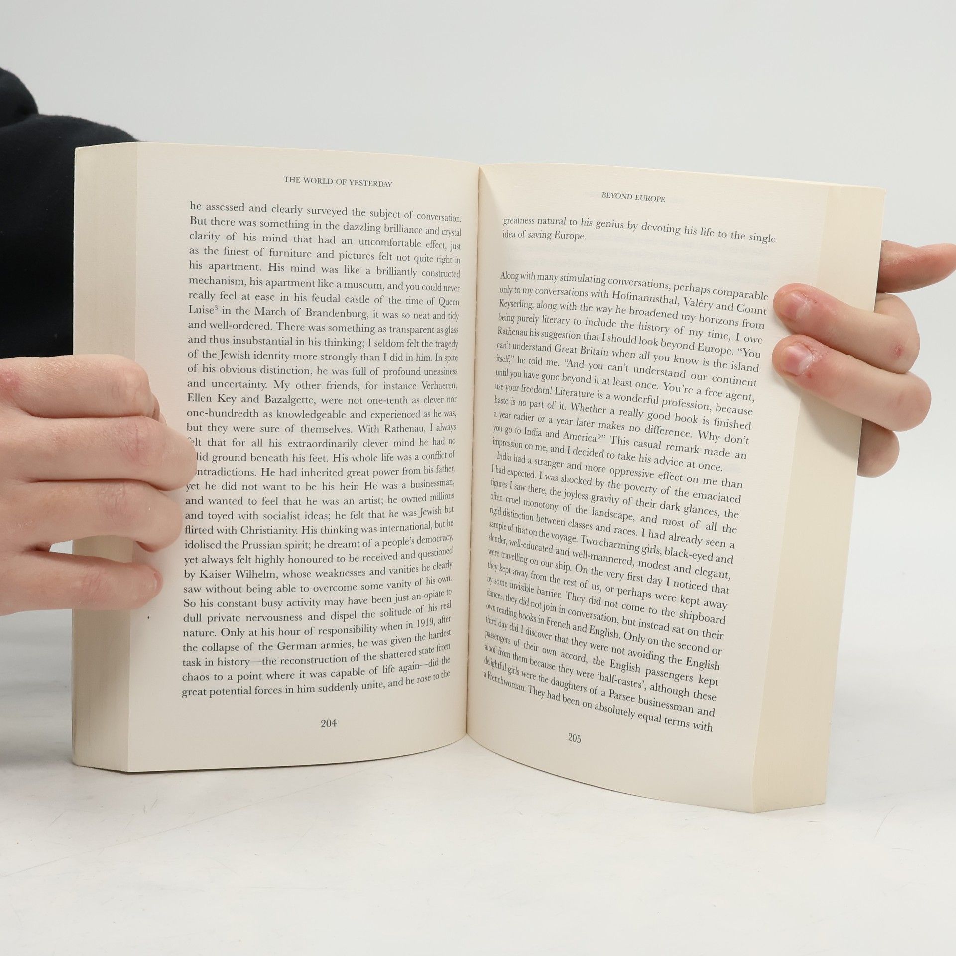 Stefan Zweig The world of yesterday