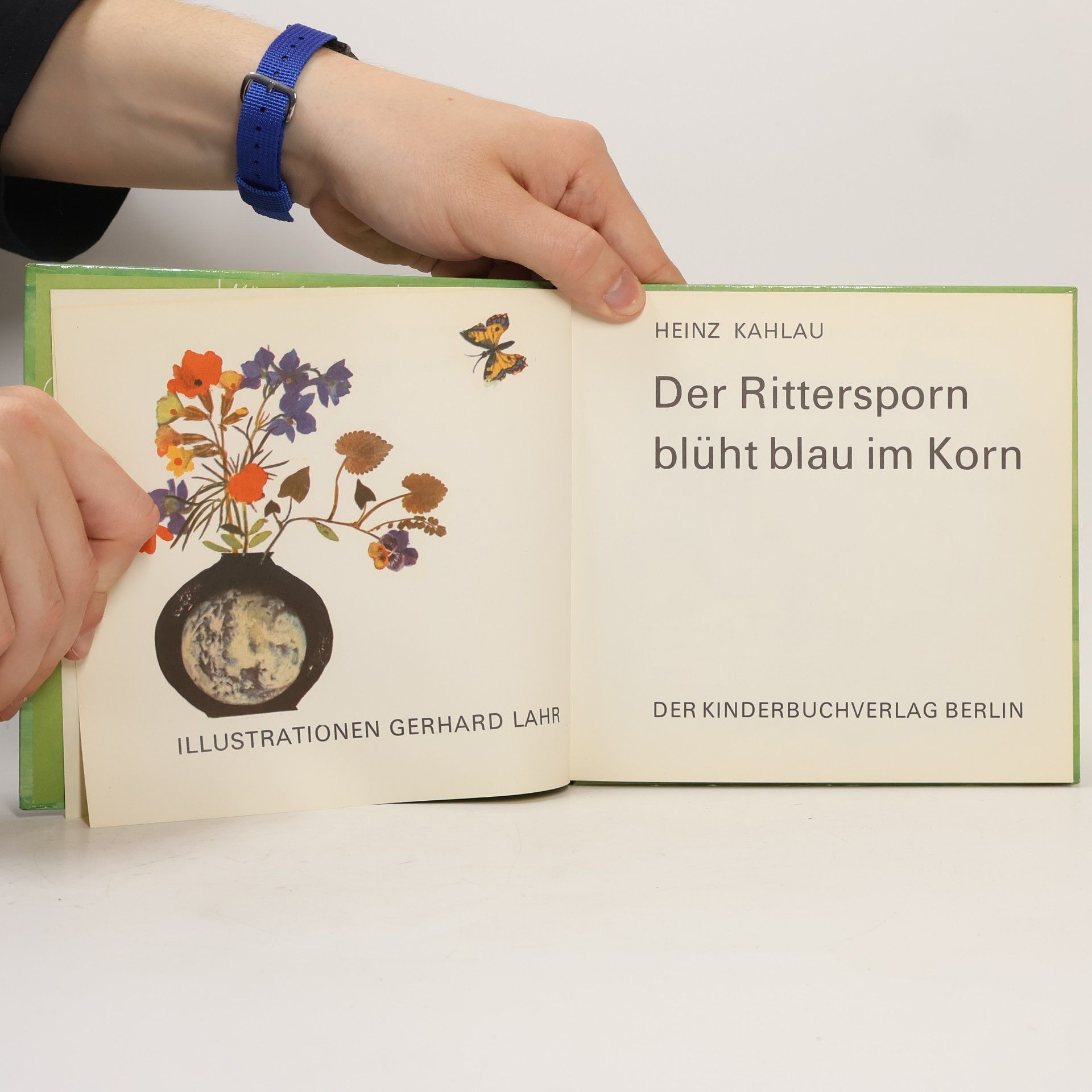 Heinz Kahlau Der Rittersporn blüht blau im Korn