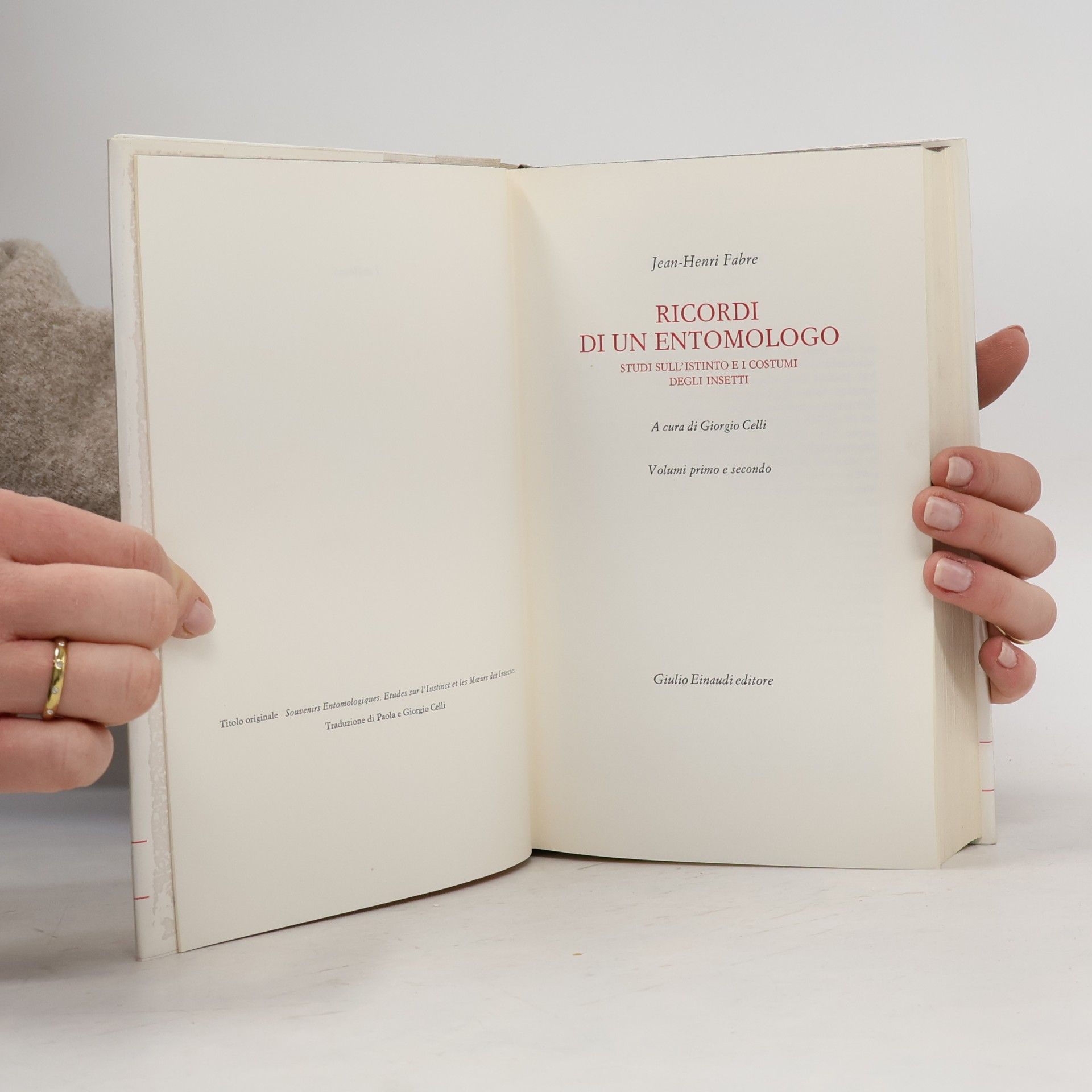 Jean-Henri Fabre Ricordi di un entomologo