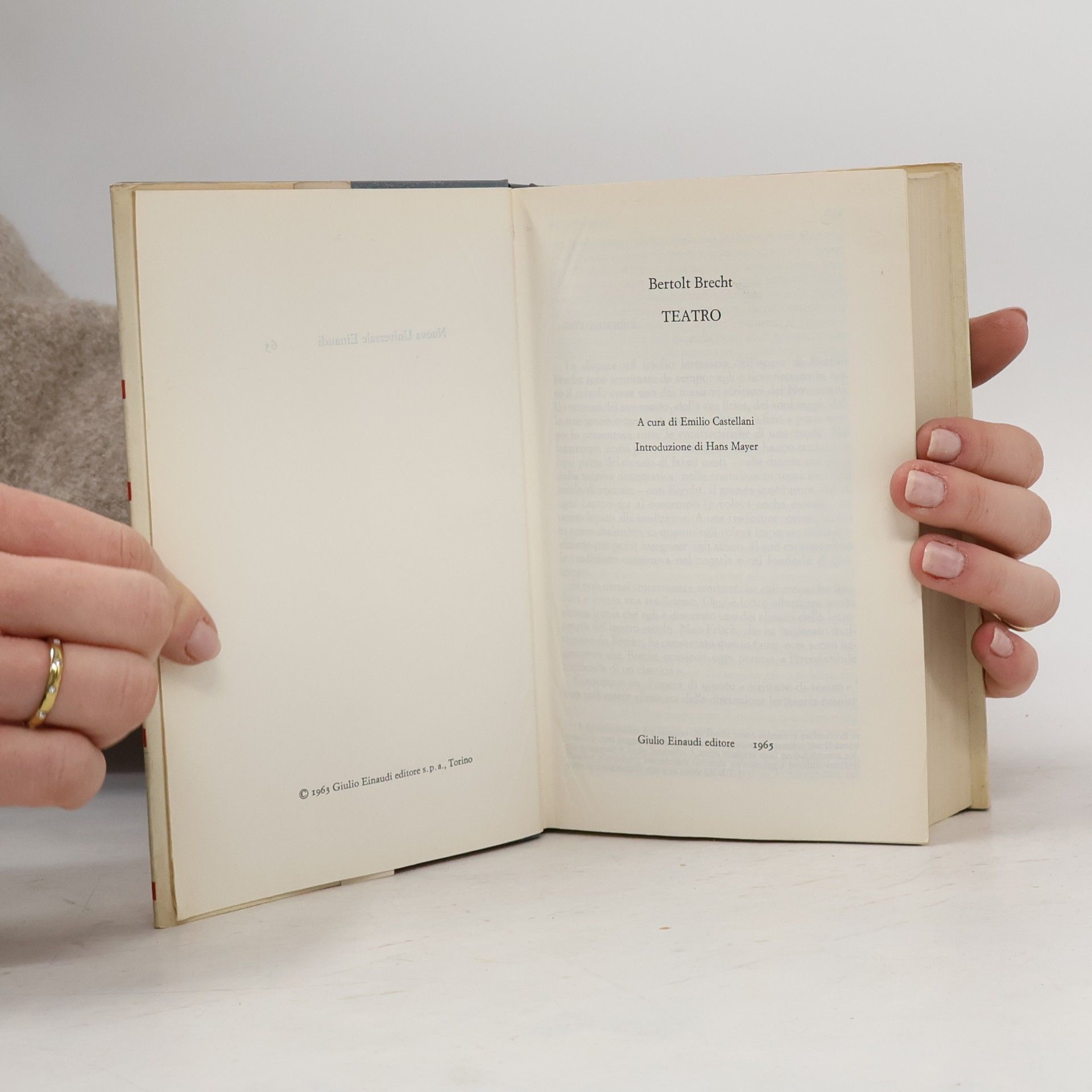 Bertolt Brecht Teatro